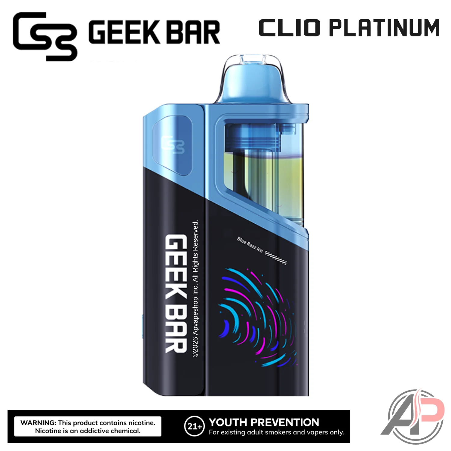 Geek Bar Clio Platinum 50,000 Puffs Disposable Vape Device Kit - Image 9