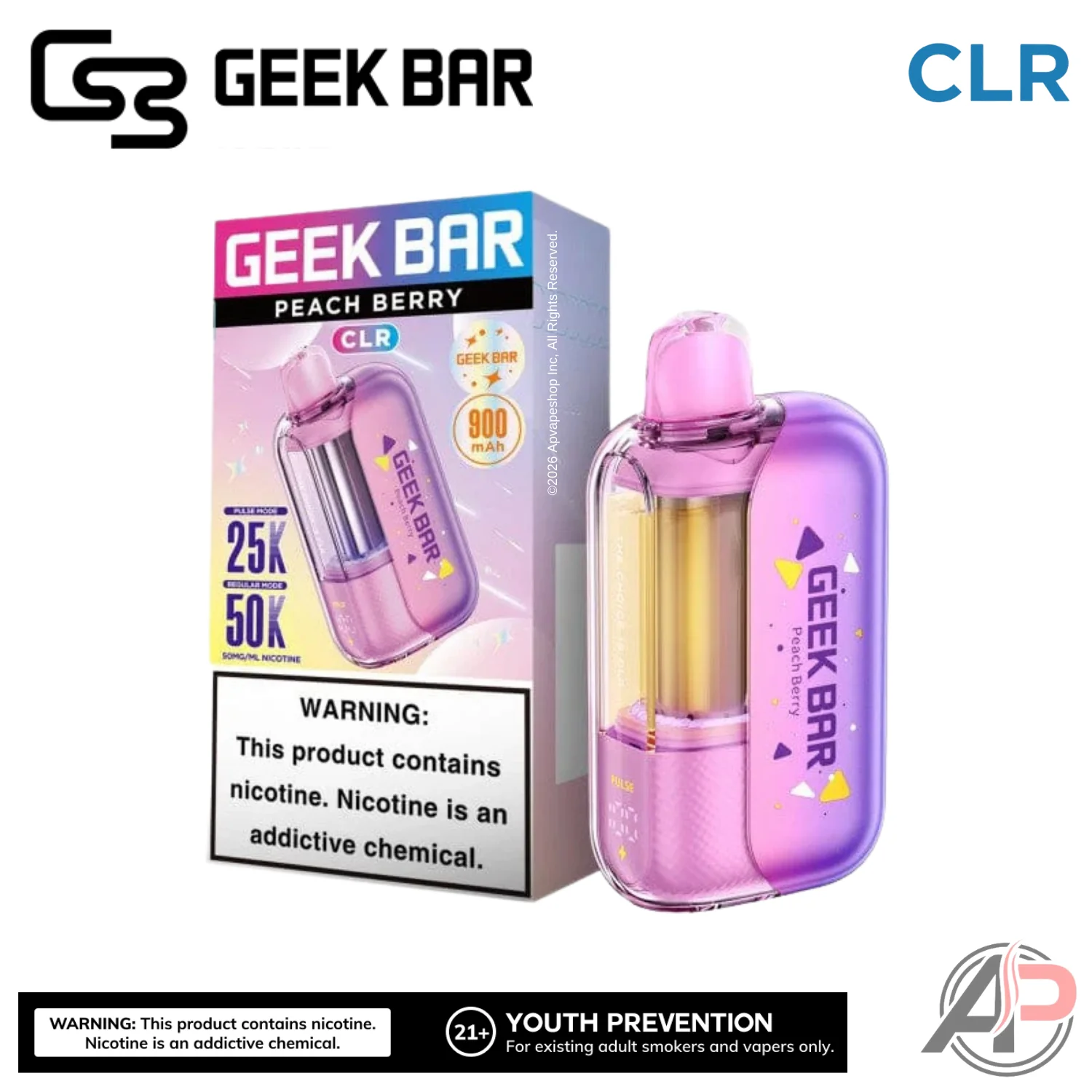Geek Bar CLR 50,000 Puffs Disposable Vape Device - Image 10