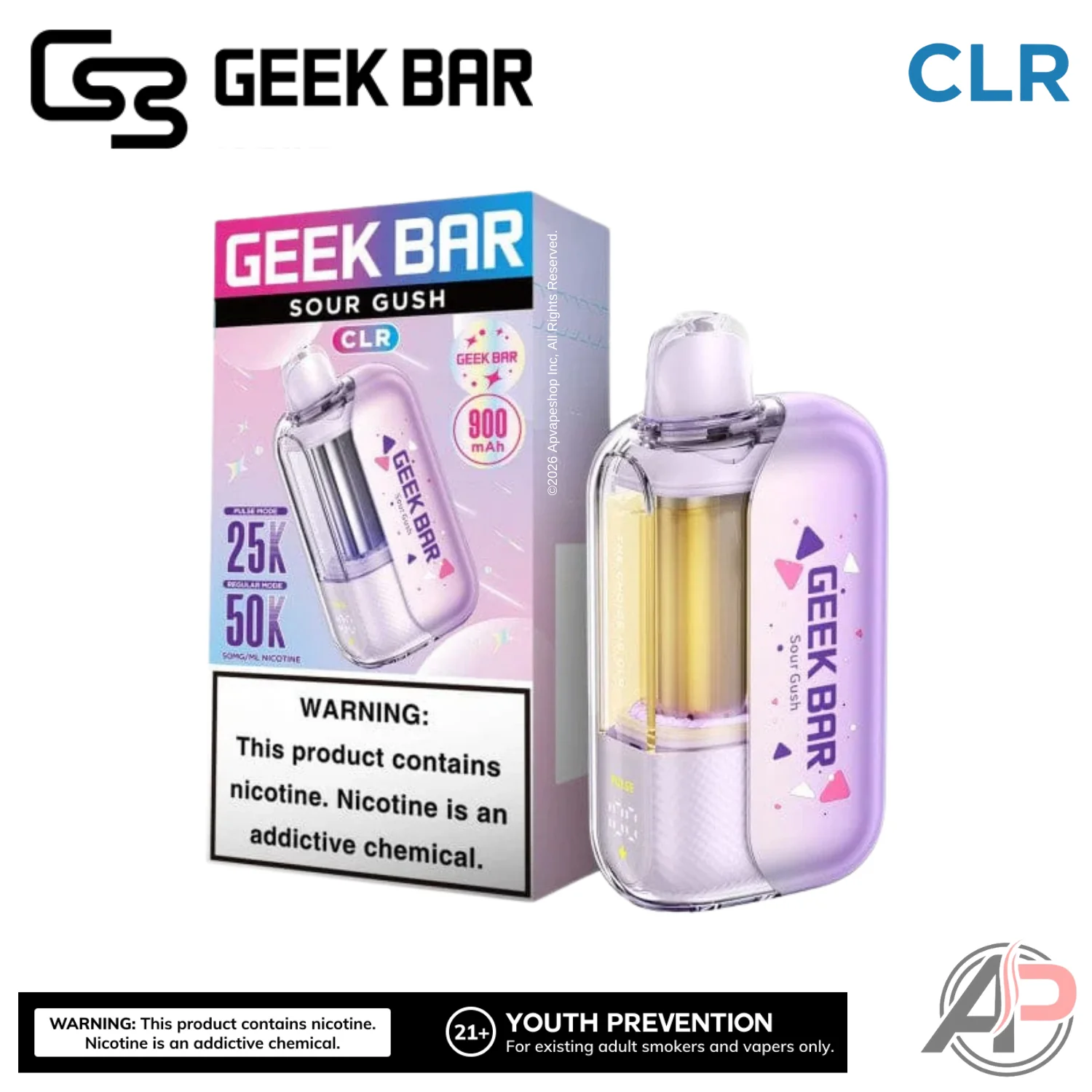 Geek Bar CLR 50,000 Puffs Disposable Vape Device - Image 11