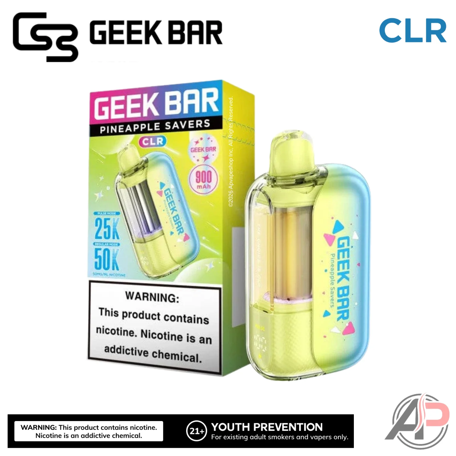 Geek Bar CLR 50,000 Puffs Disposable Vape Device - Image 12