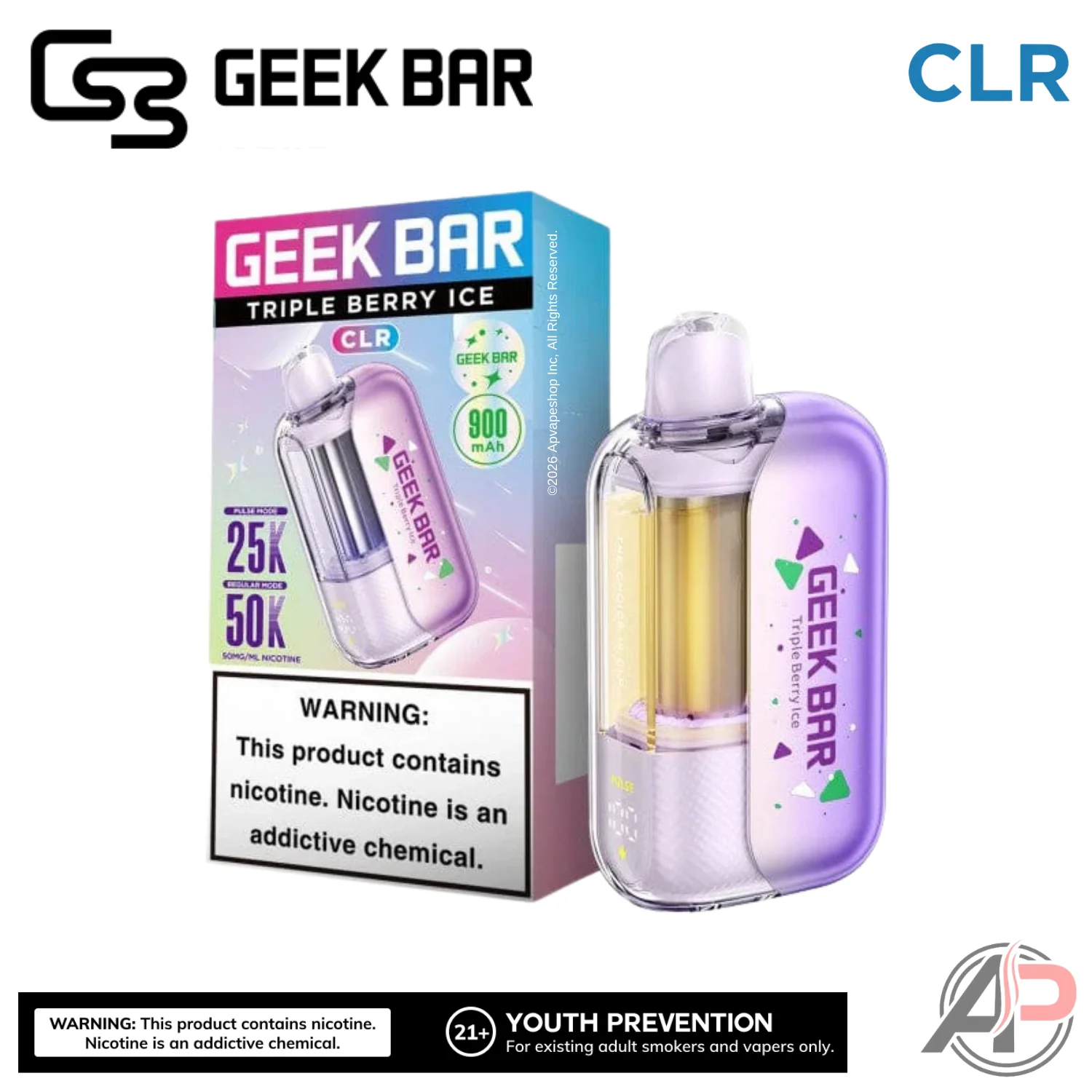Geek Bar CLR 50,000 Puffs Disposable Vape Device - Image 15