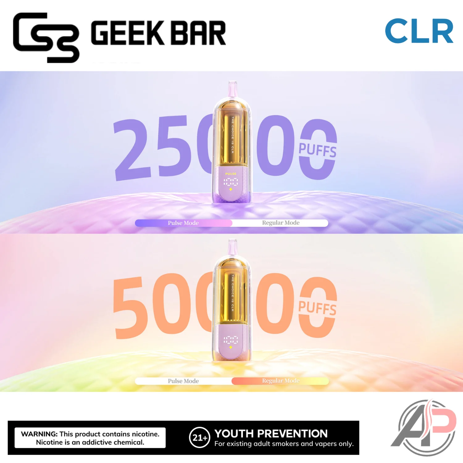 Geek Bar CLR 50,000 Puffs Disposable Vape Device - Image 5