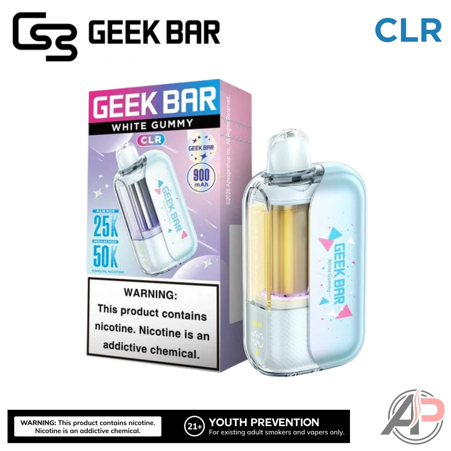 Geek Bar CLR 50,000 Puffs Disposable Vape Device - Image 8