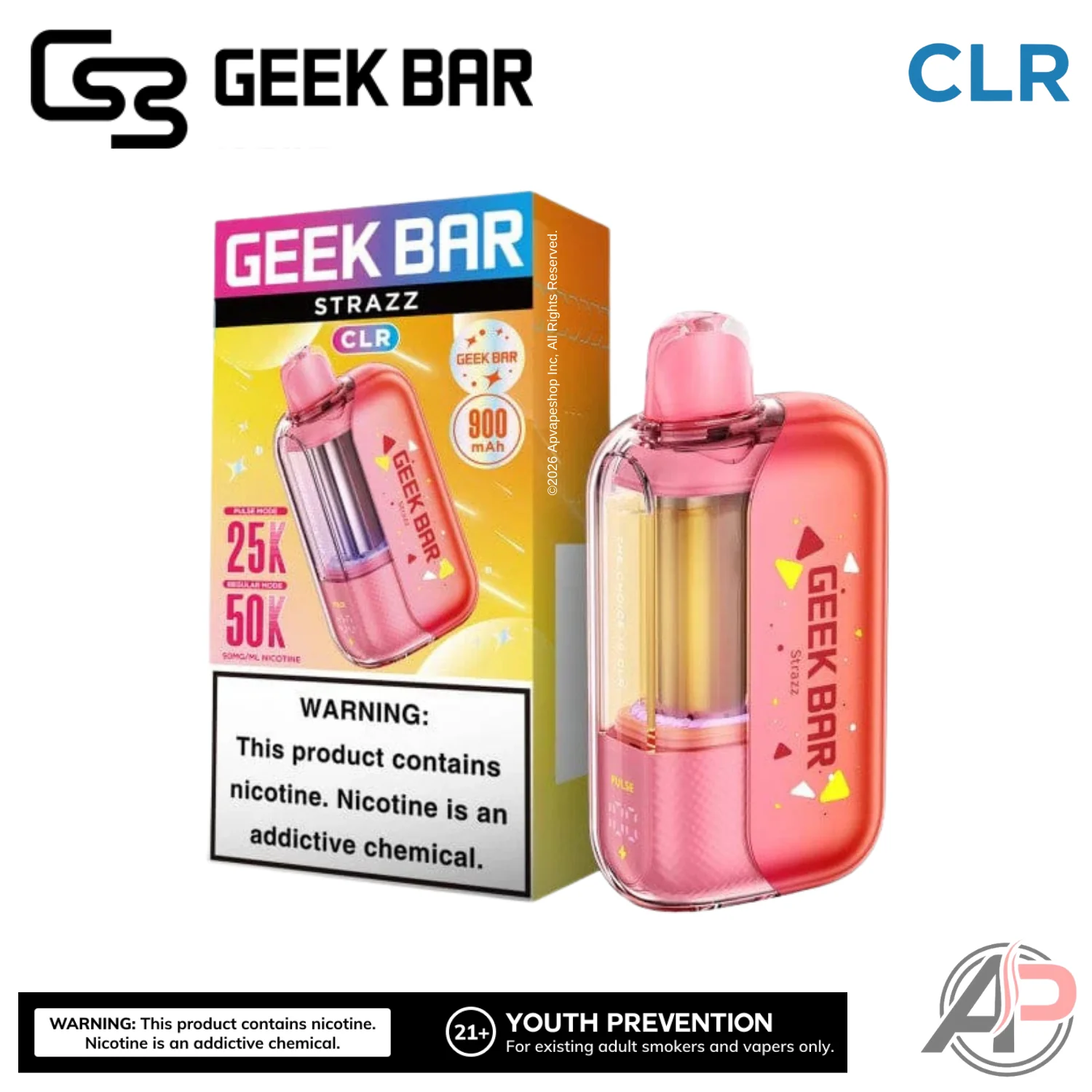 Geek Bar CLR 50,000 Puffs Disposable Vape Device - Image 9