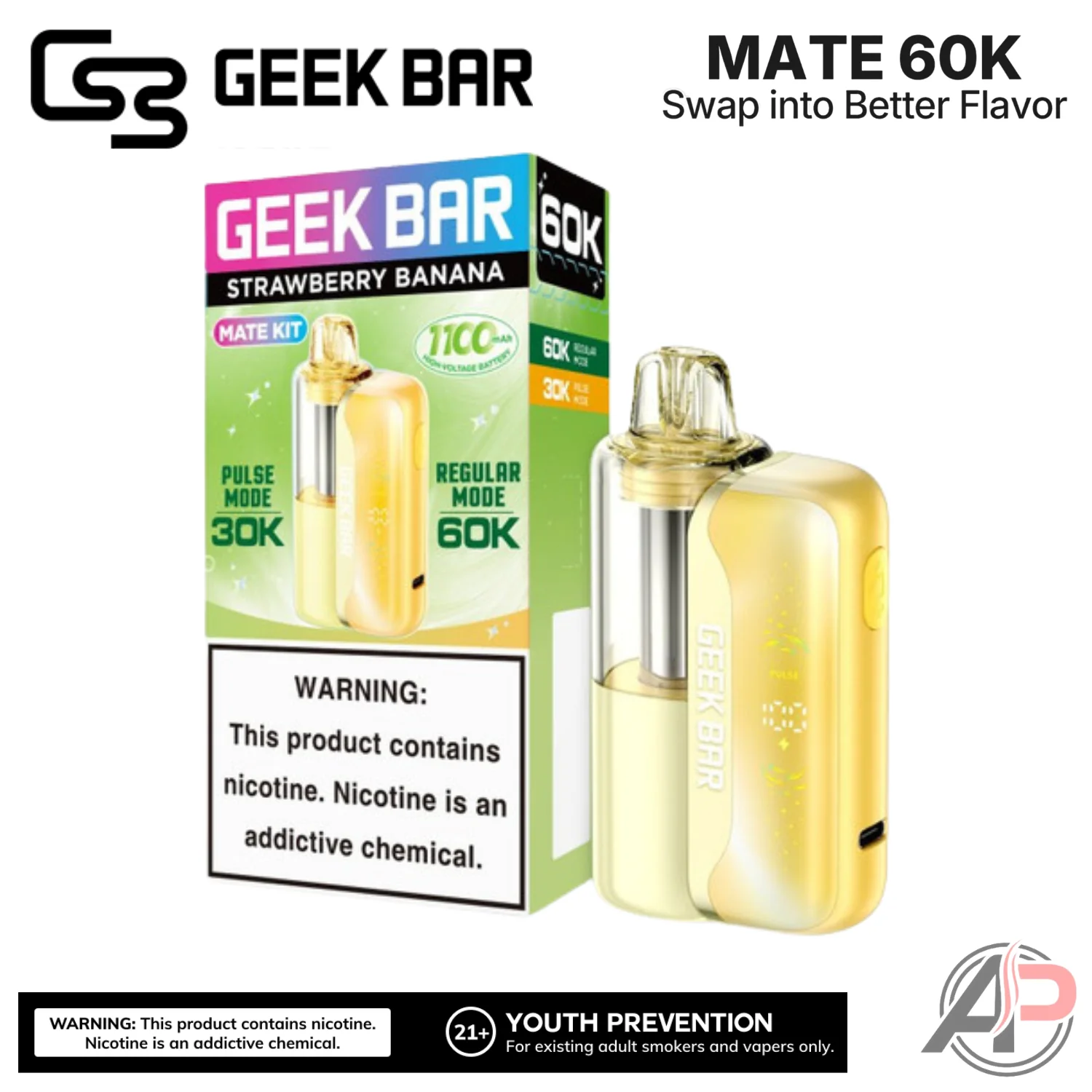 Geek Bar Mate 60,000 Puffs Disposable Vape Device Kit - Image 10