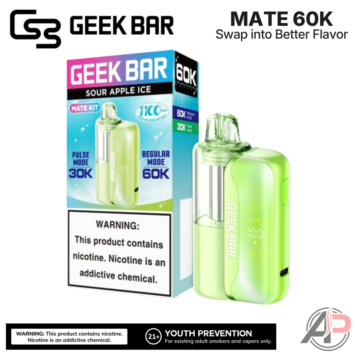 Geek Bar Mate 60,000 Puffs Disposable Vape Device Kit - Image 15