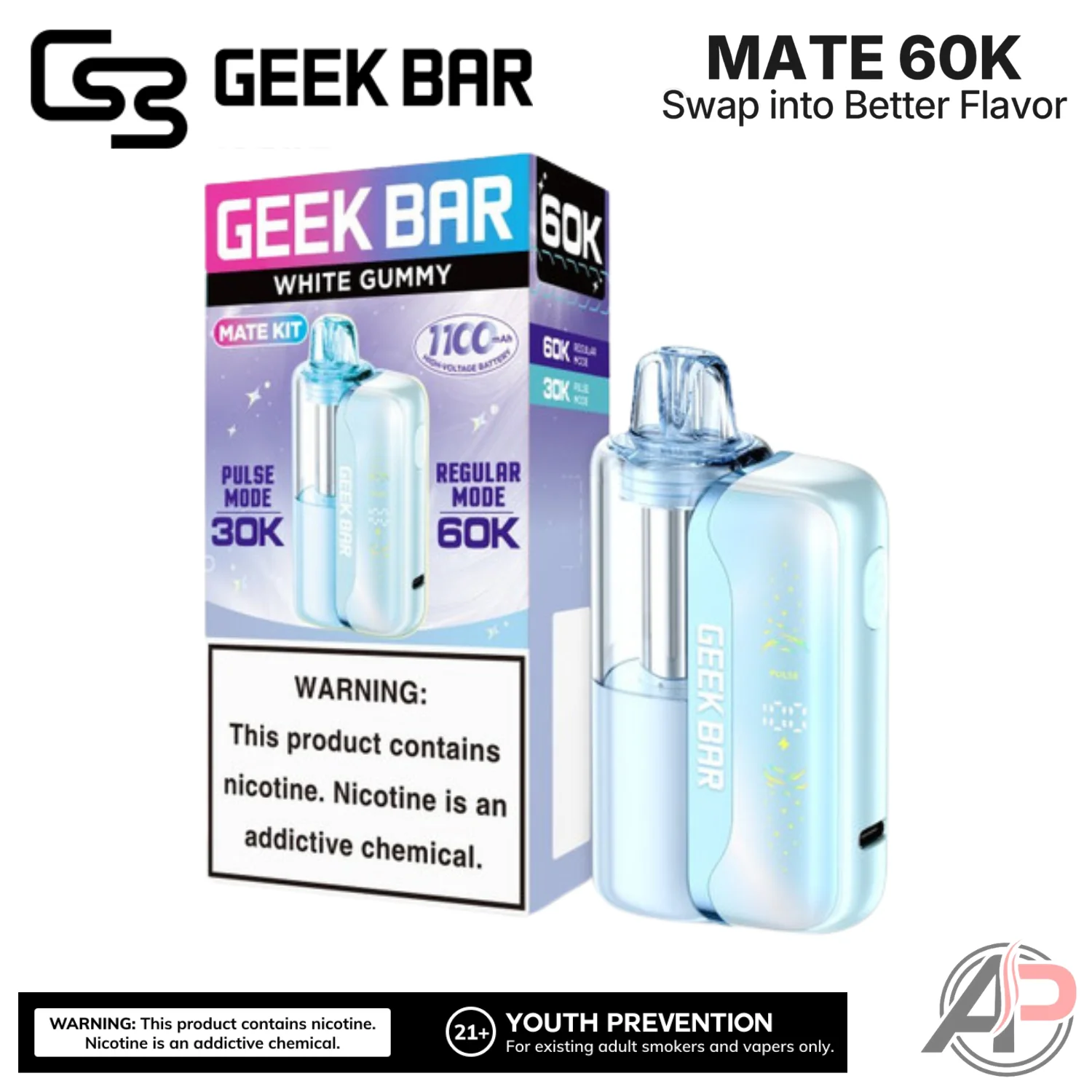 Geek Bar Mate 60,000 Puffs Disposable Vape Device Kit - Image 16