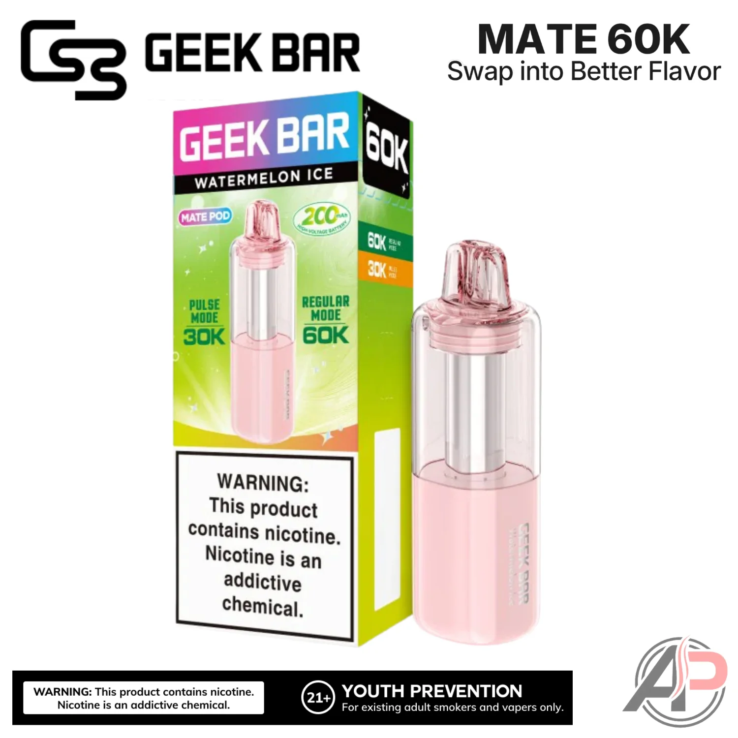 Geek Bar Mate 60,000 Puffs Disposable Vape Device Kit - Image 17