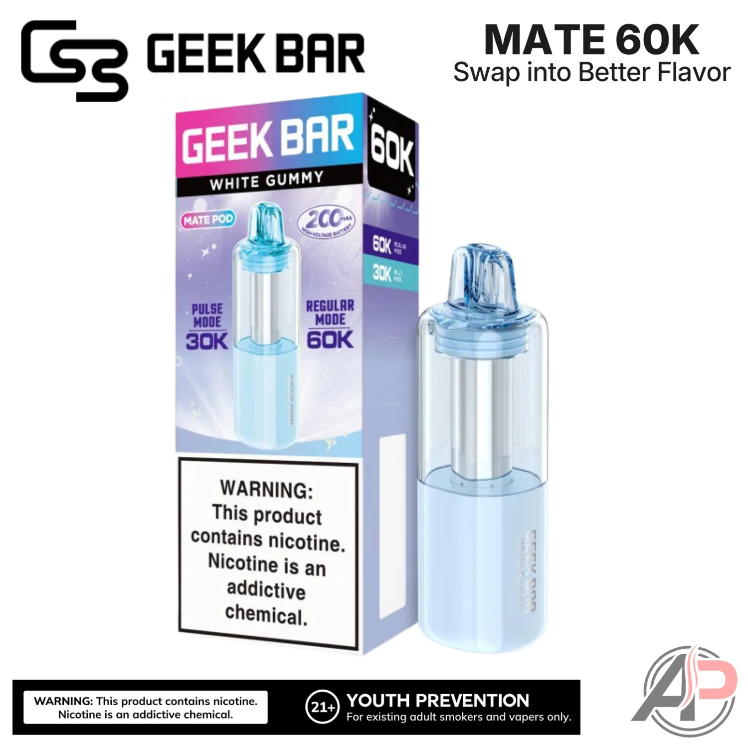 Geek Bar Mate 60,000 Puffs Disposable Vape Device Kit - Image 18