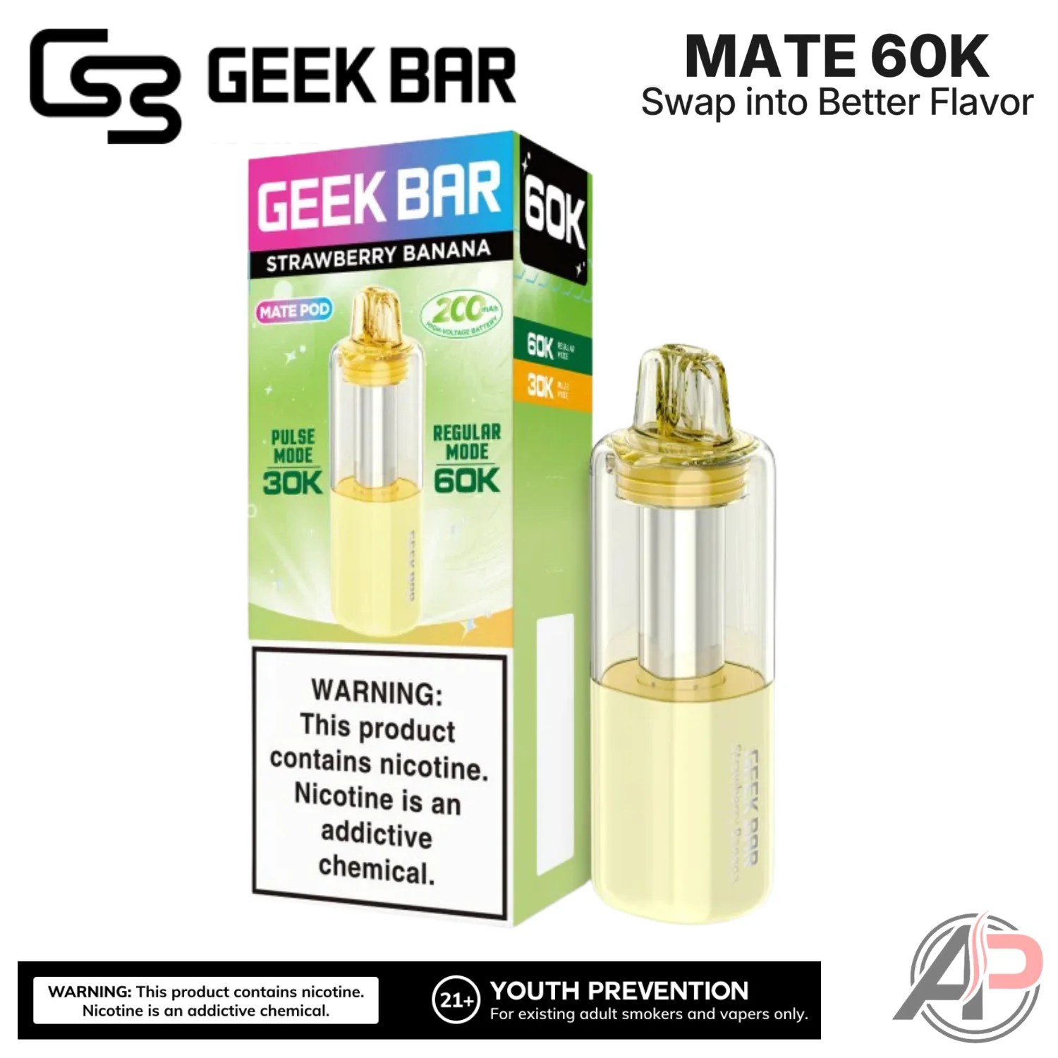 Geek Bar Mate 60,000 Puffs Disposable Vape Device Kit - Image 20