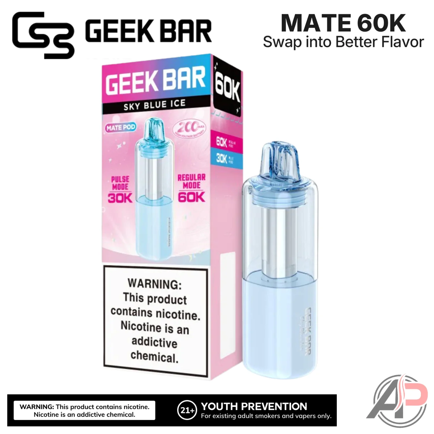 Geek Bar Mate 60,000 Puffs Disposable Vape Device Kit - Image 22