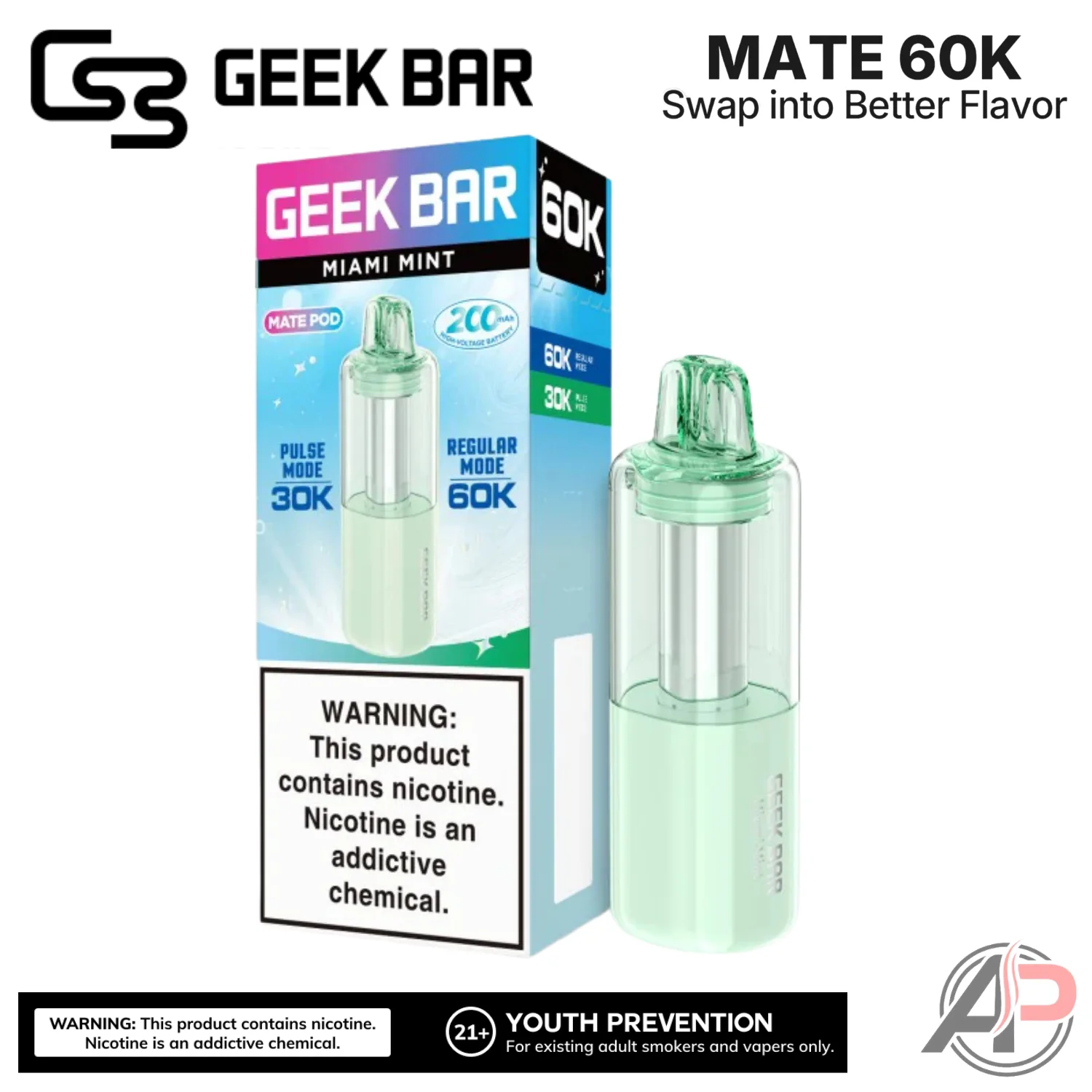 Geek Bar Mate 60,000 Puffs Disposable Vape Device Kit - Image 23