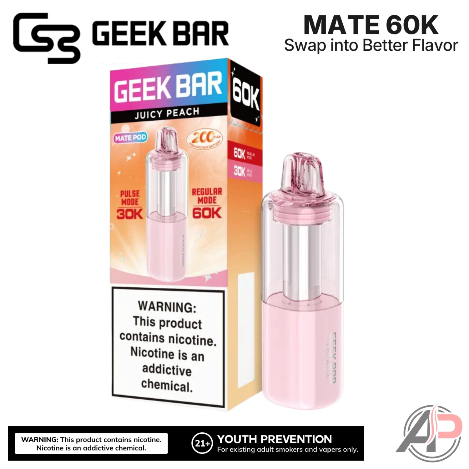 Geek Bar Mate 60,000 Puffs Disposable Vape Device Kit - Image 24