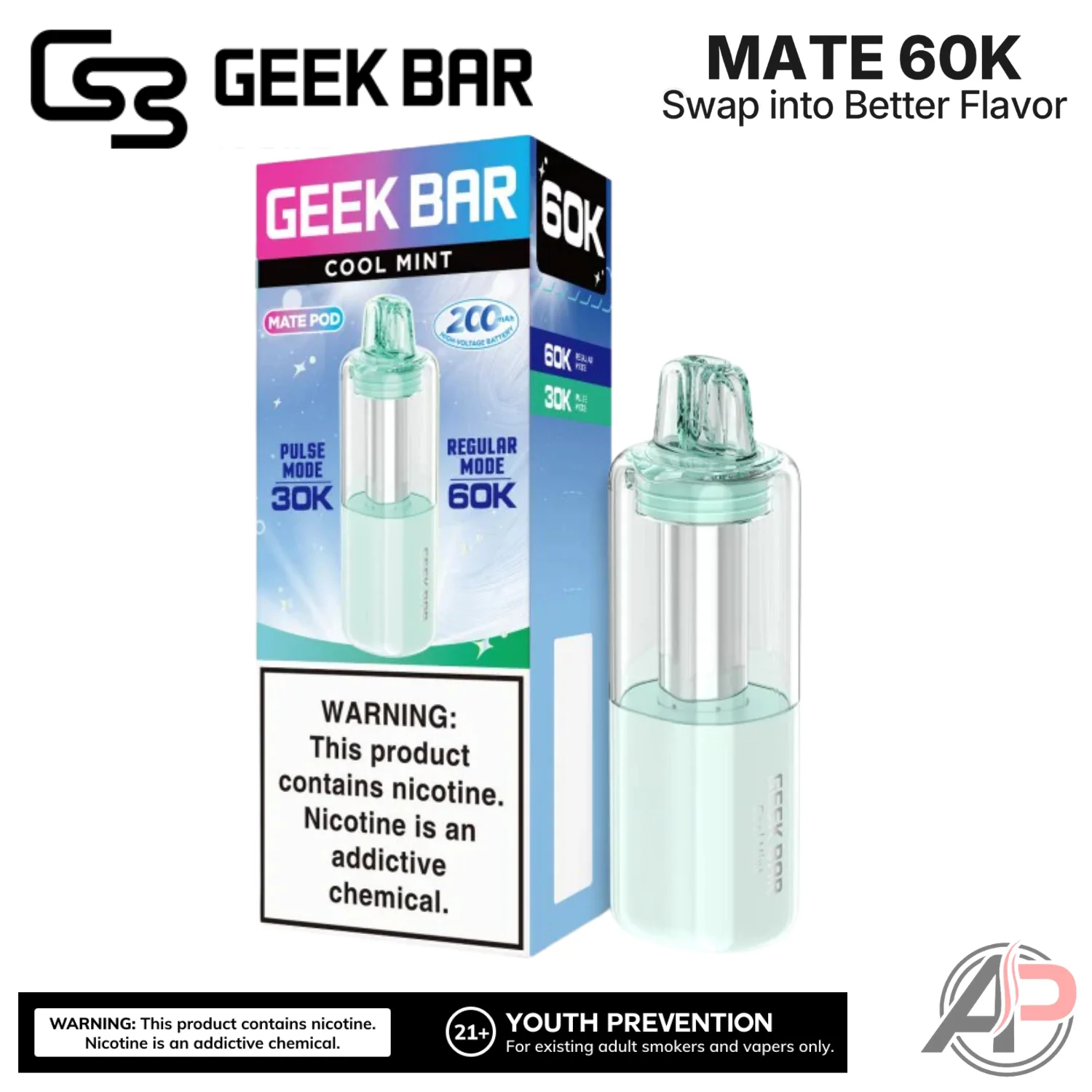 Geek Bar Mate 60,000 Puffs Disposable Vape Device Kit - Image 25