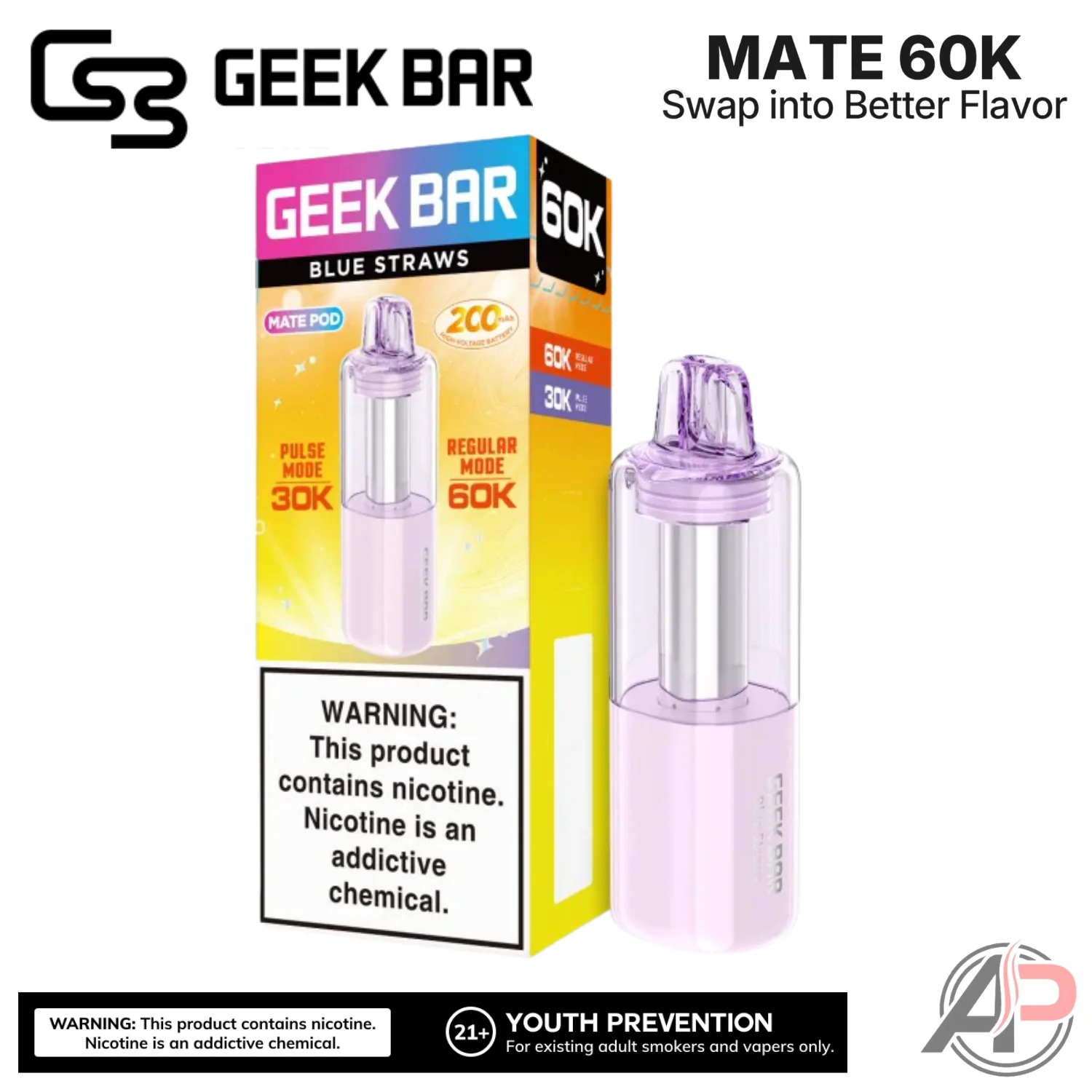 Geek Bar Mate 60,000 Puffs Disposable Vape Device Kit - Image 26