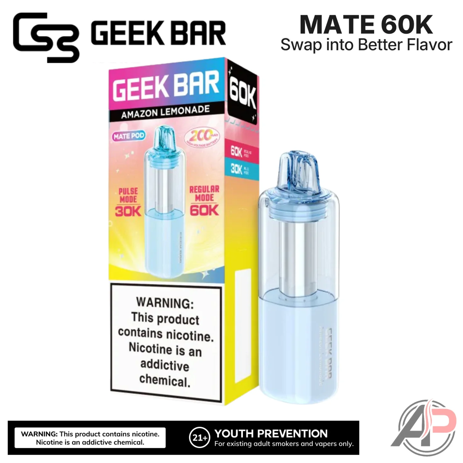Geek Bar Mate 60,000 Puffs Disposable Vape Device Kit - Image 28