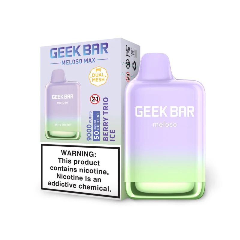 Geek Bar Meloso Max 9000 Puff Disposable Vape Device - Image 9
