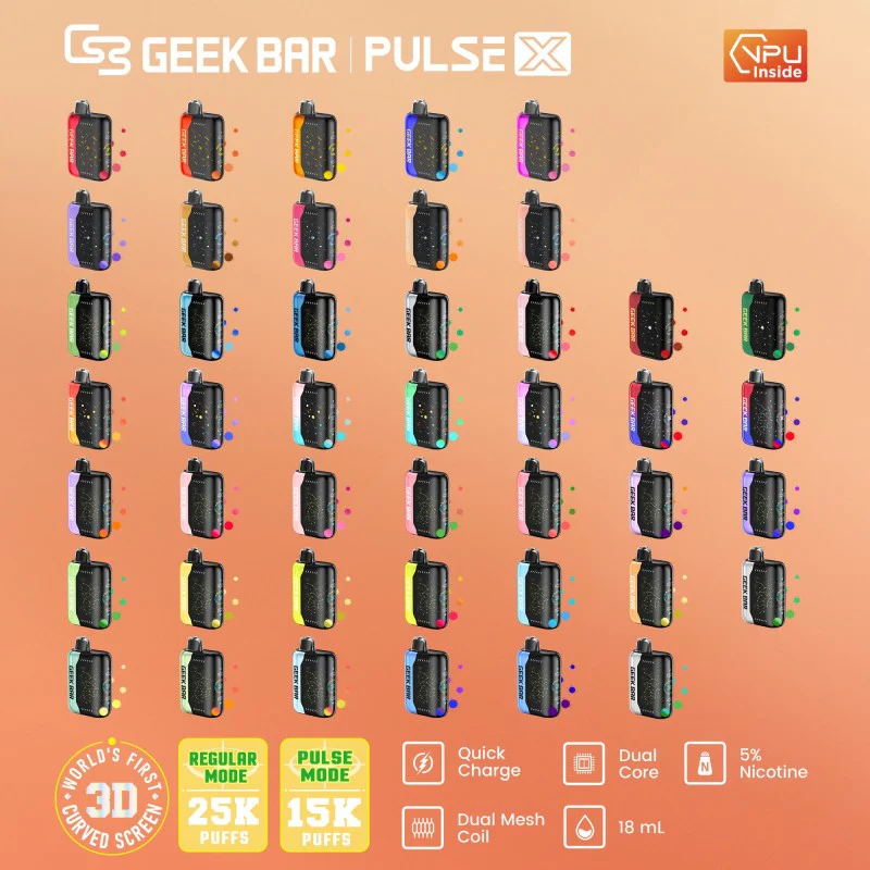 Geek Bar Pulse X 25,000 Puffs Vape - Image 12