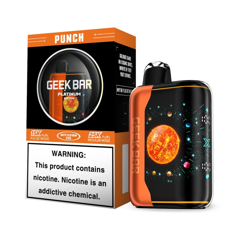 Geek Bar Pulse X Platinum Edition 25000 Puffs - Image 6