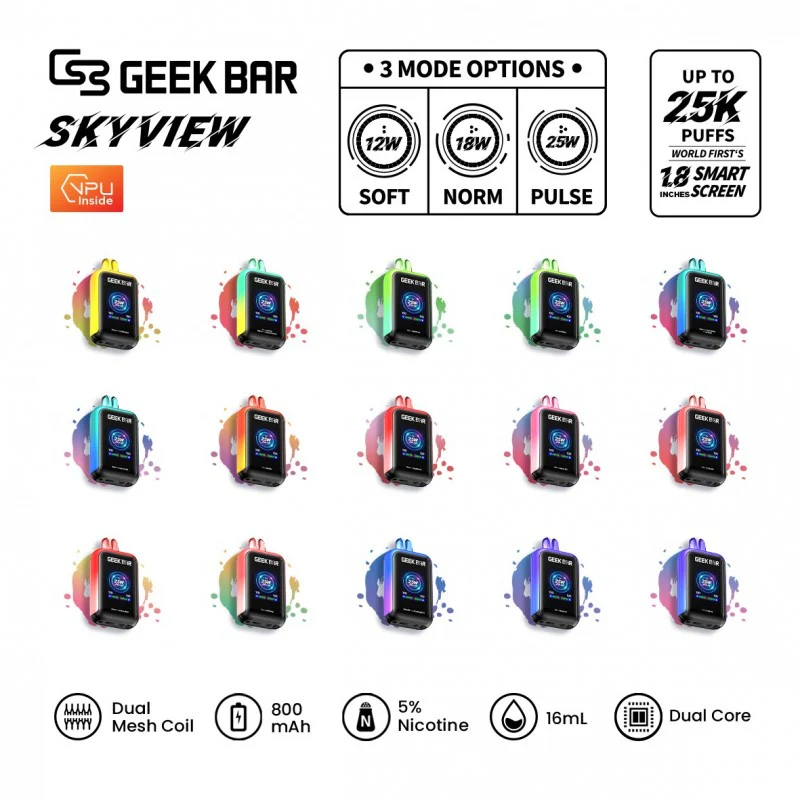 Geek Bar Digiflavor Skyview 25000 Puffs - Image 4