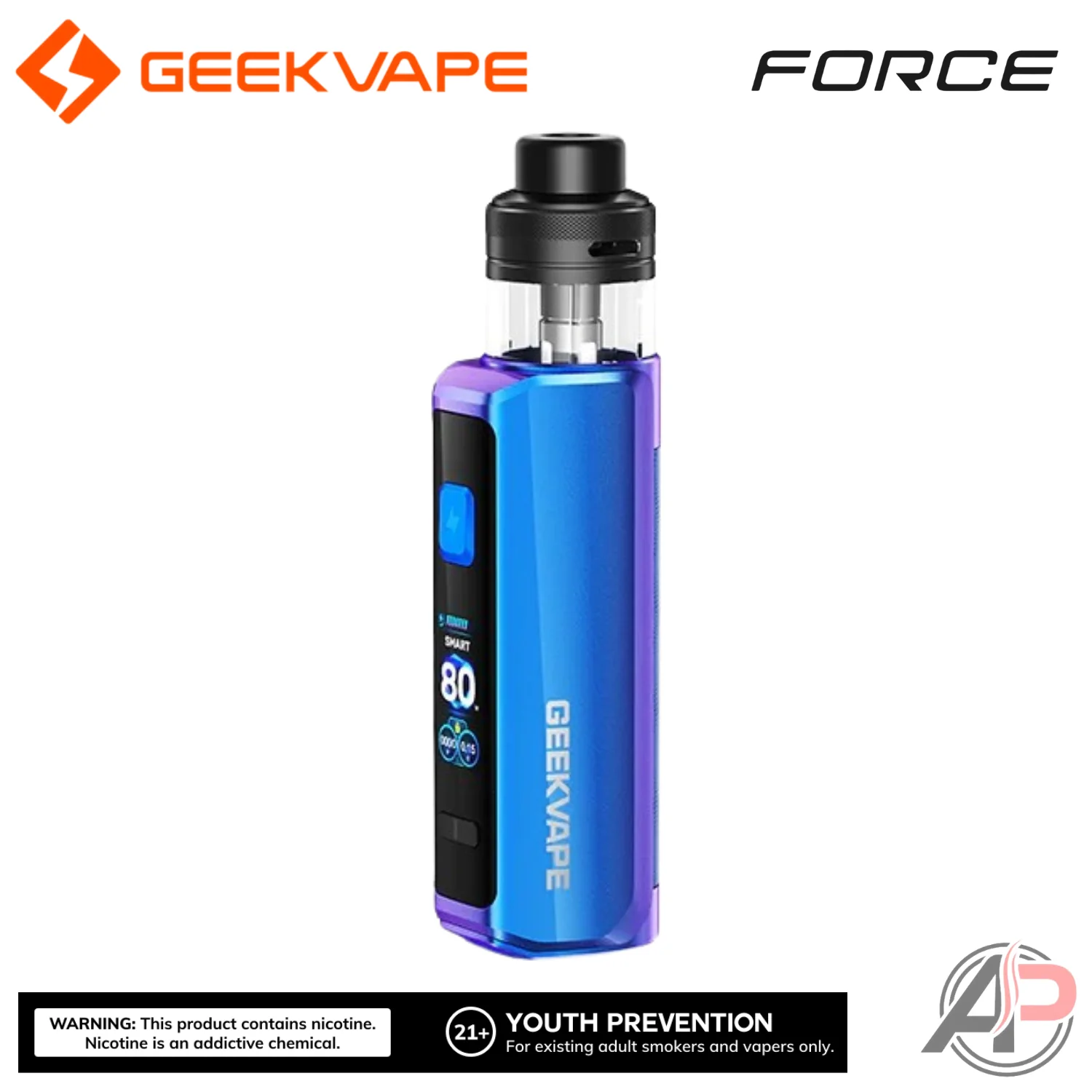 Geek Vape Aegis Force 80w Pod Mod Stater Kit Device - Image 8