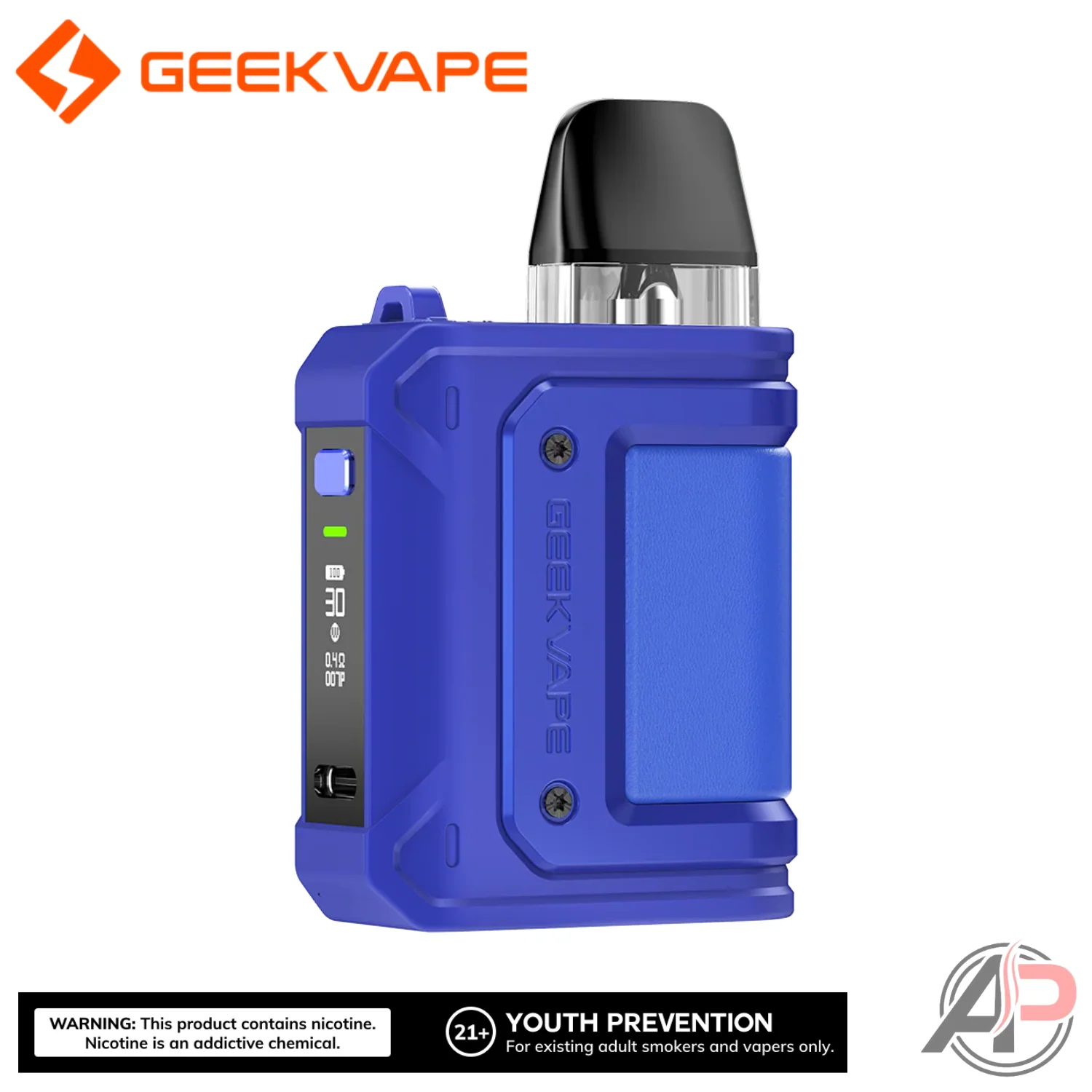 Geek Vape Aegis Hero Q 30W Pod System Starter Kit Device - Image 10