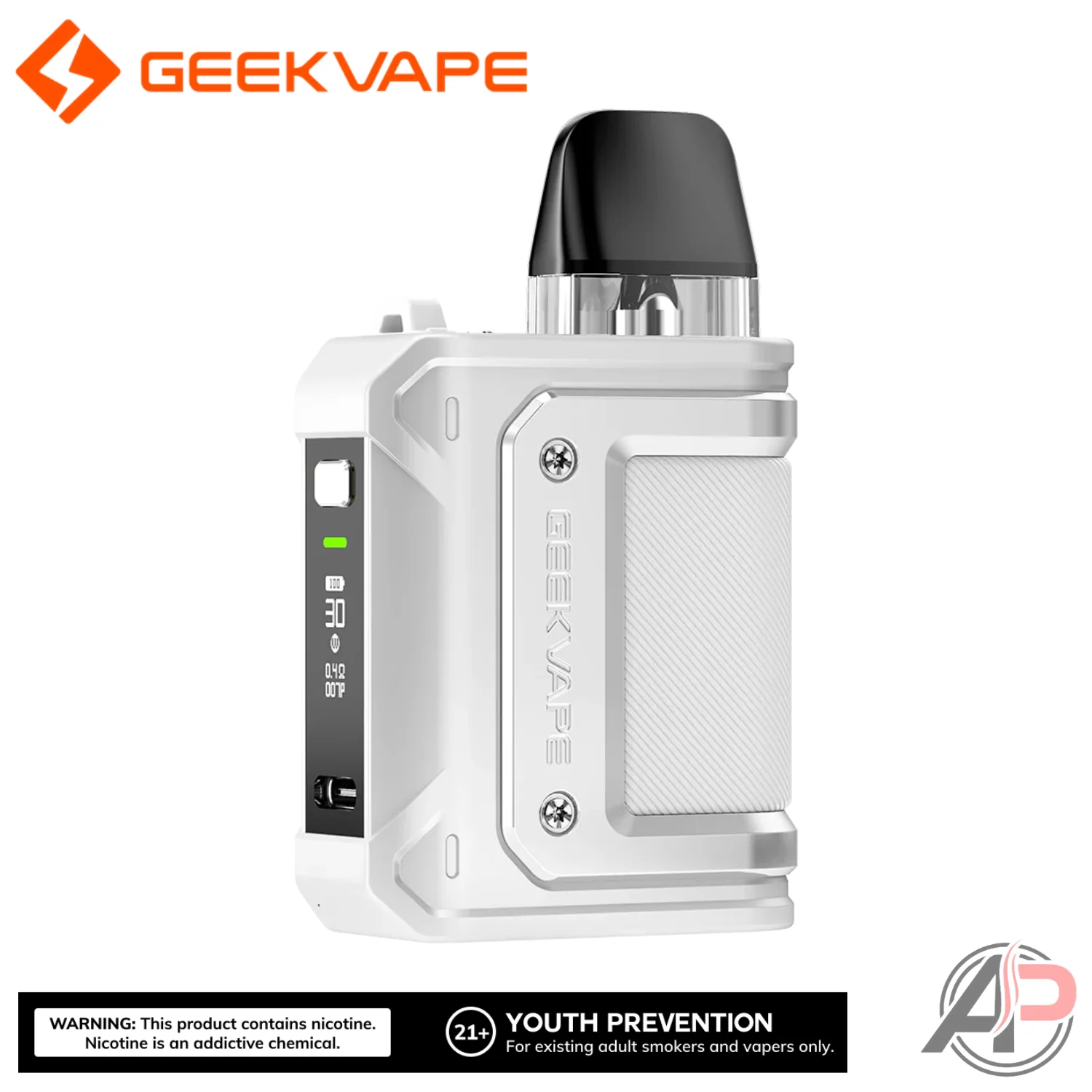 Geek Vape Aegis Hero Q 30W Pod System Starter Kit Device - Image 12