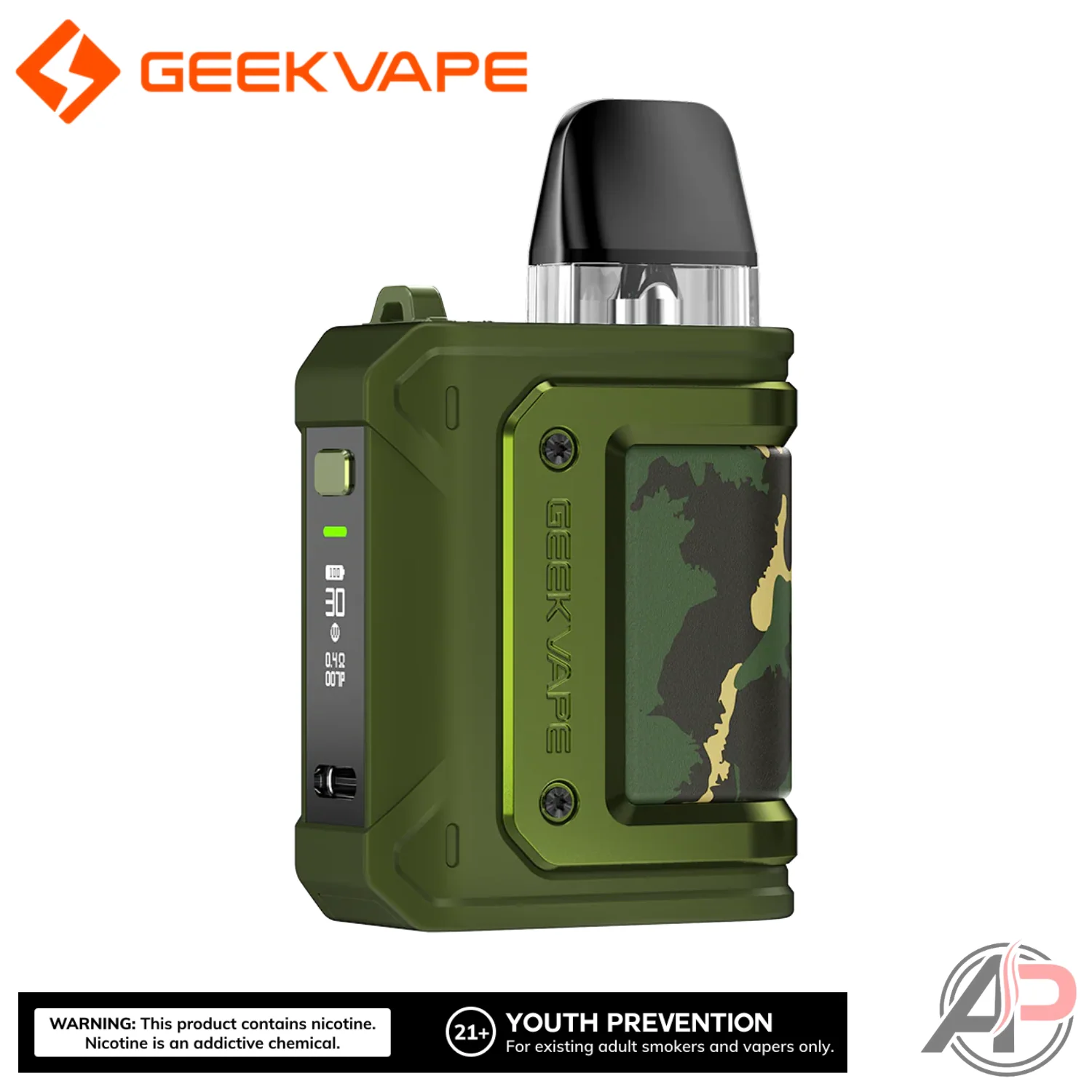 Geek Vape Aegis Hero Q 30W Pod System Starter Kit Device - Image 15