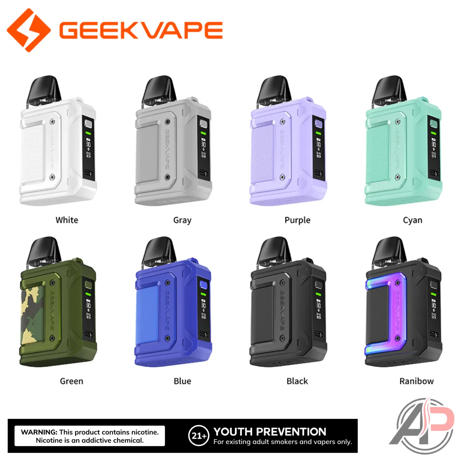 Geek Vape Aegis Hero Q 30W Pod System Starter Kit Device - Image 7