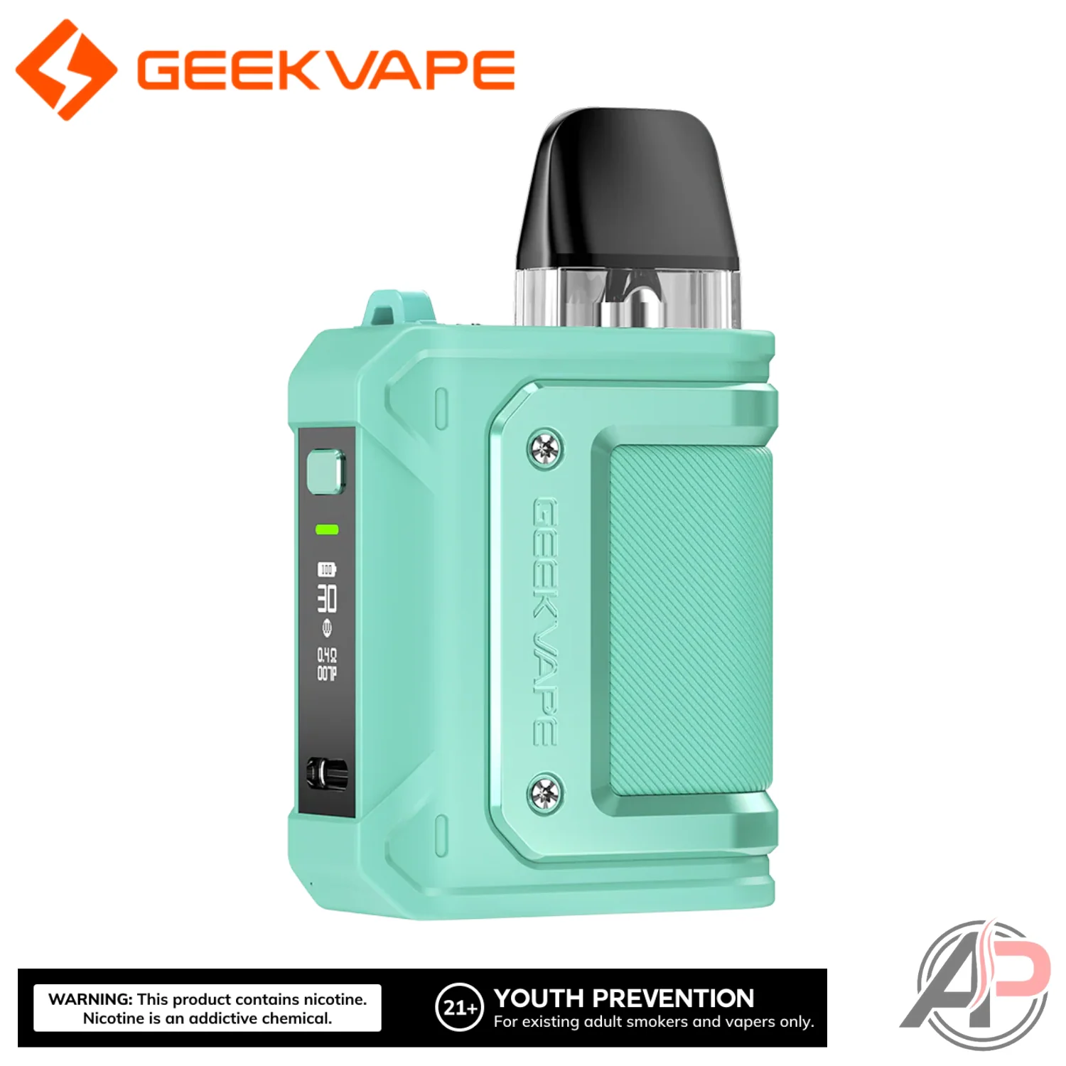 Geek Vape Aegis Hero Q 30W Pod System Starter Kit Device - Image 9