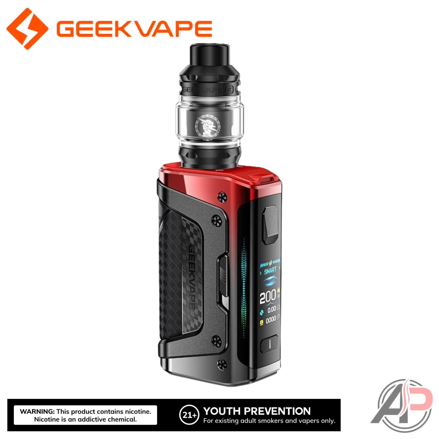 Geek Vape Aegis Legend 5 200W Mod Starter Kit Device - Image 10