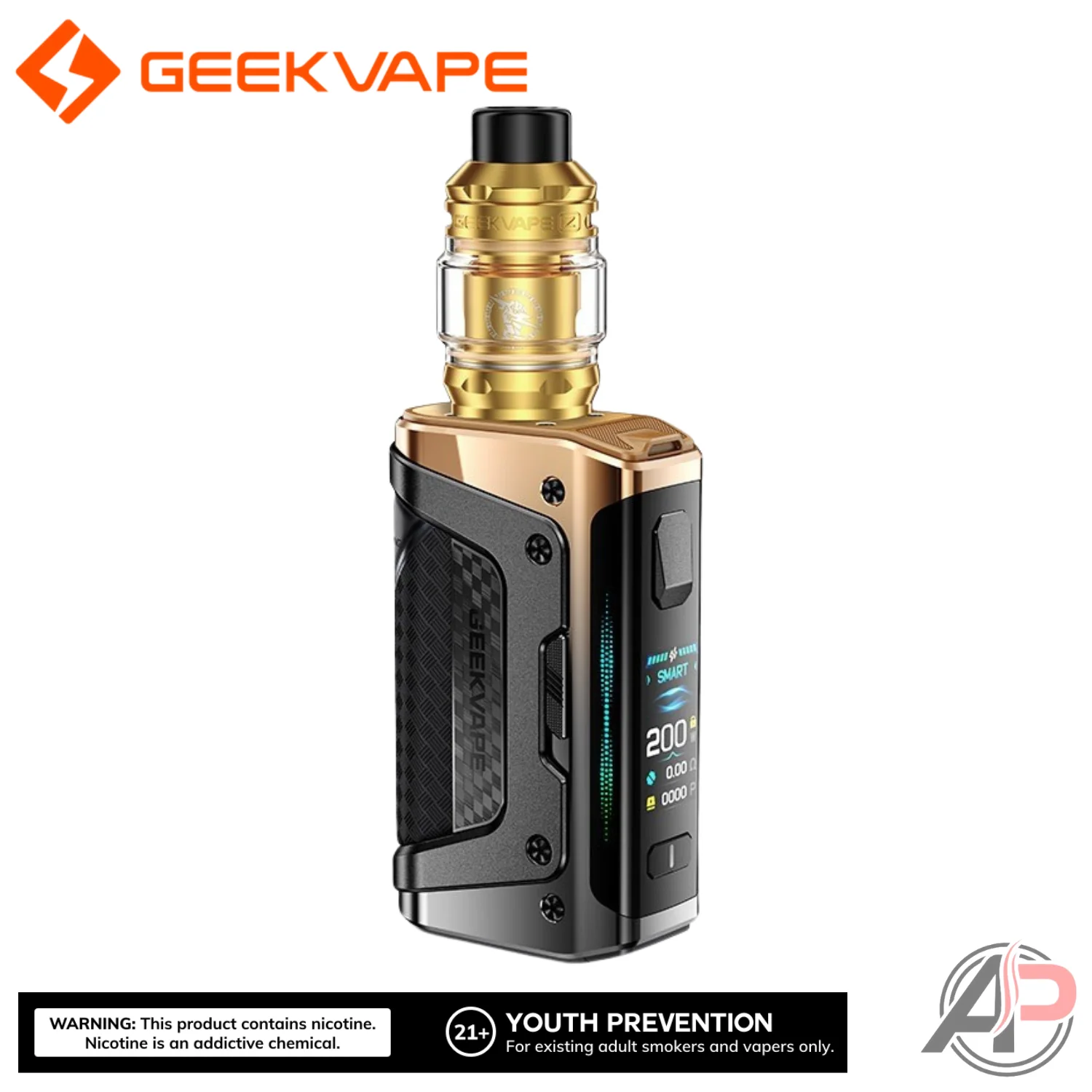 Geek Vape Aegis Legend 5 200W Mod Starter Kit Device - Image 11