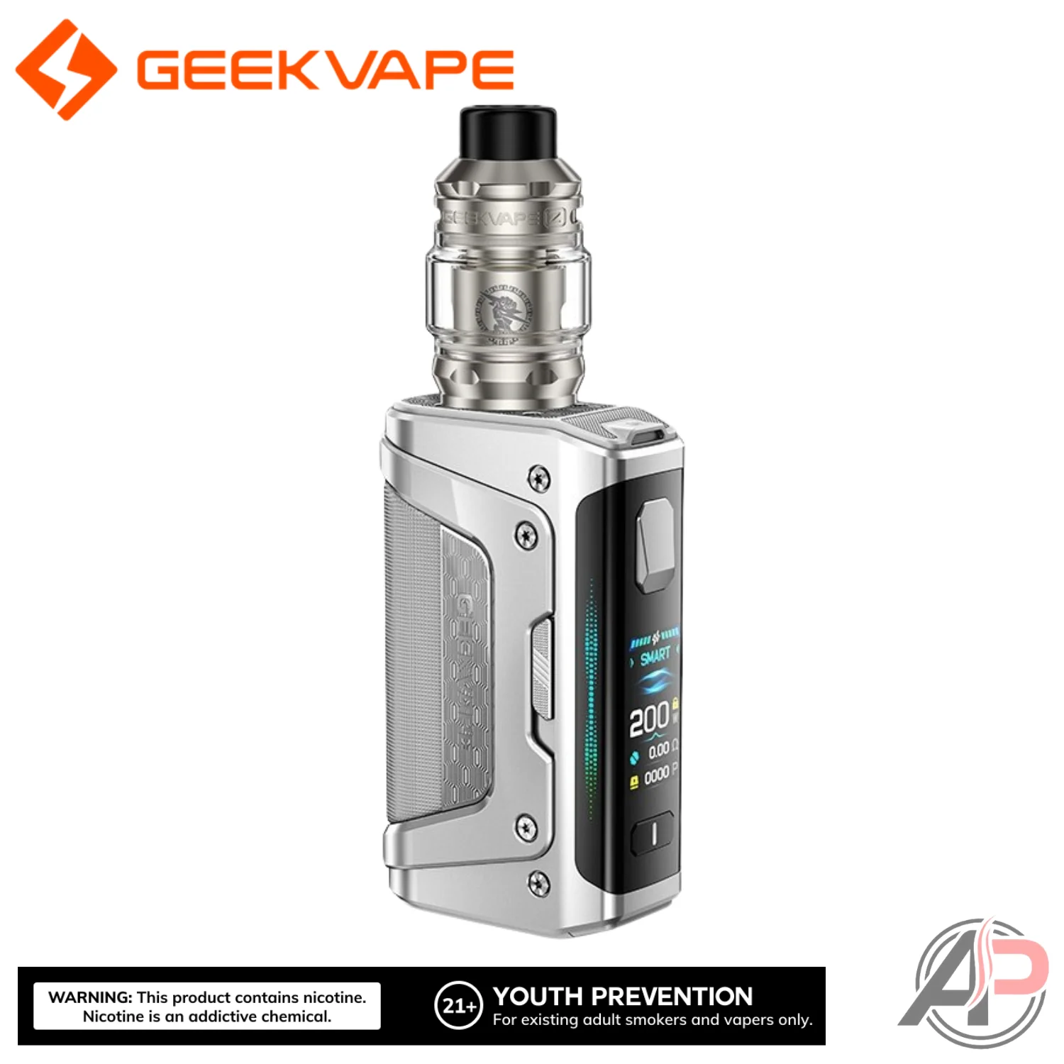 Geek Vape Aegis Legend 5 200W Mod Starter Kit Device - Image 4