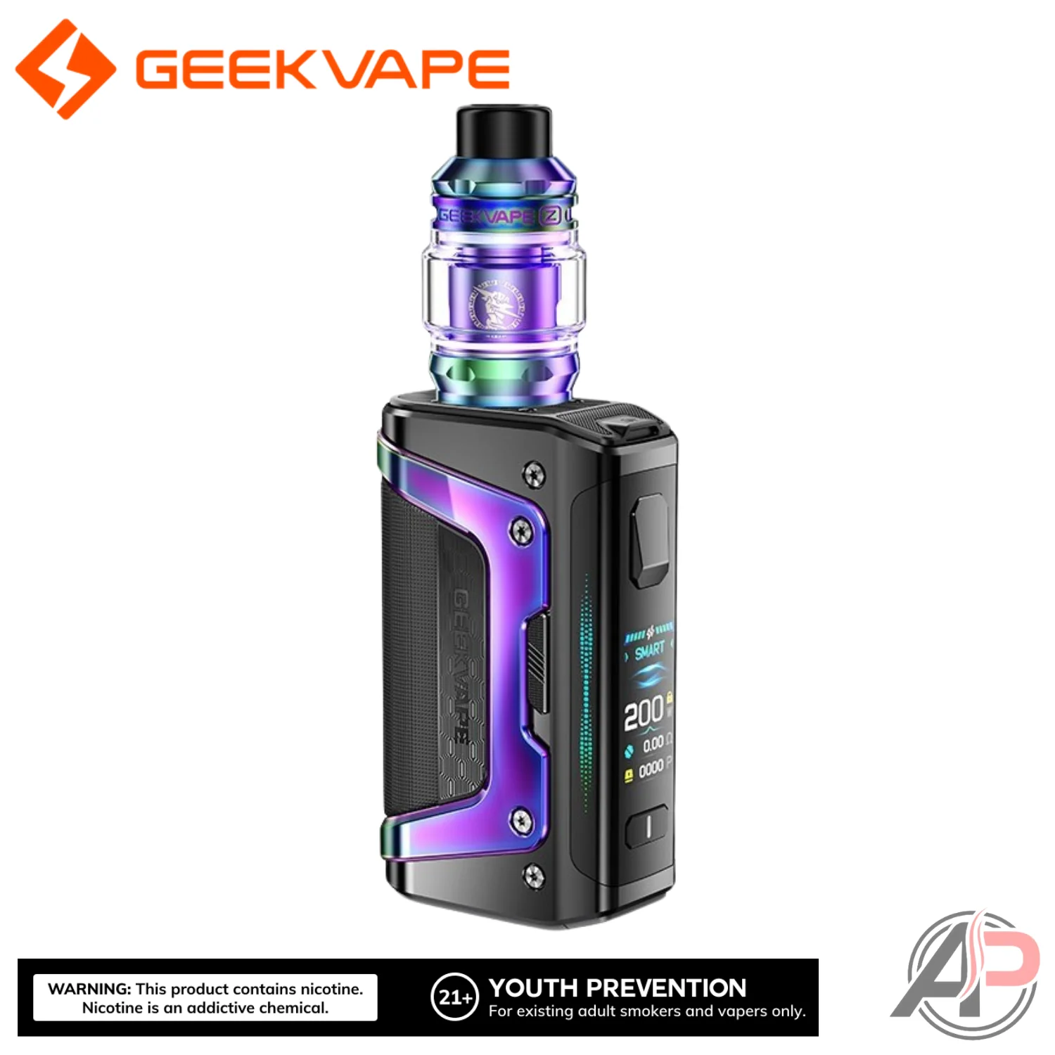 Geek Vape Aegis Legend 5 200W Mod Starter Kit Device - Image 5