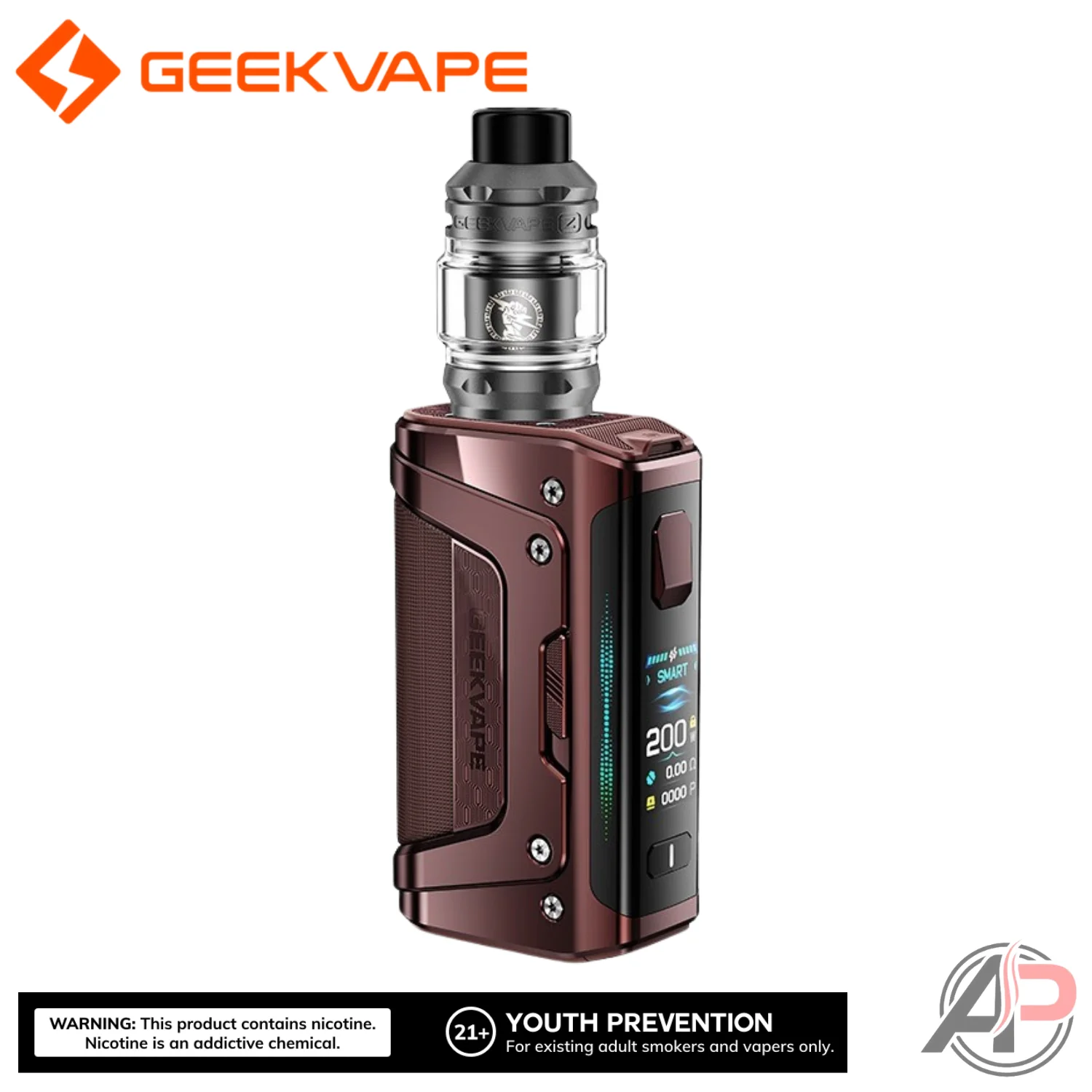 Geek Vape Aegis Legend 5 200W Mod Starter Kit Device - Image 6