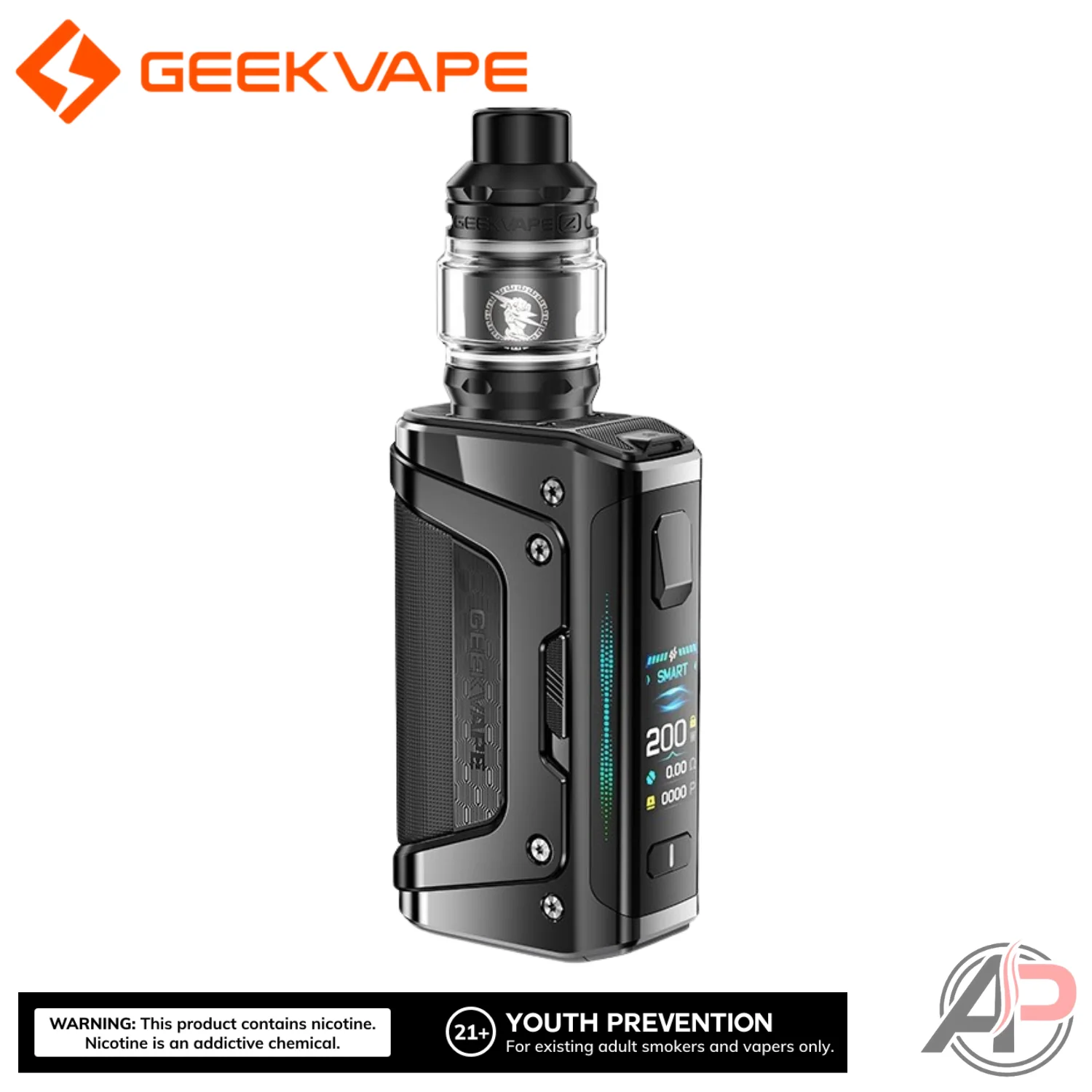 Geek Vape Aegis Legend 5 200W Mod Starter Kit Device - Image 9