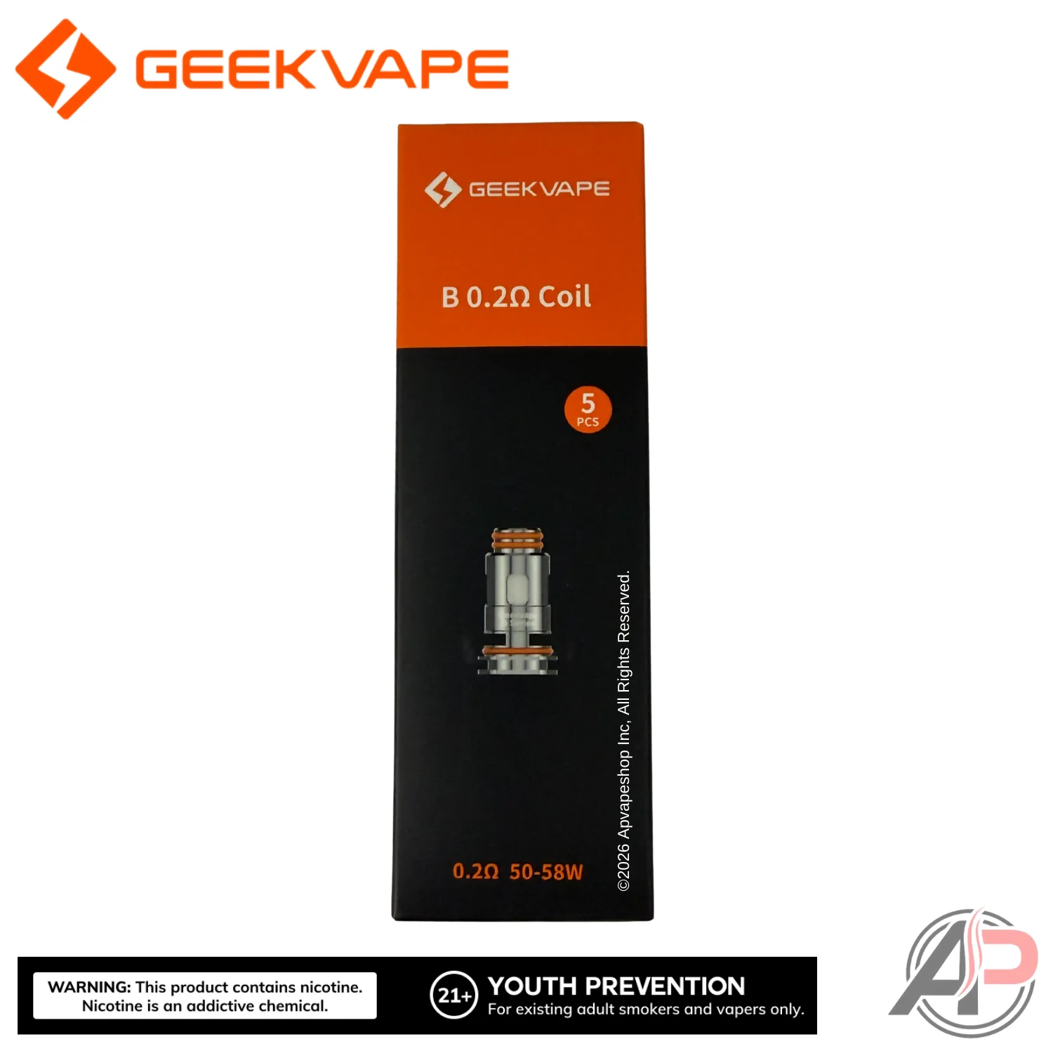 Geek Vape B Replacement Coils 5 Pack - Image 13