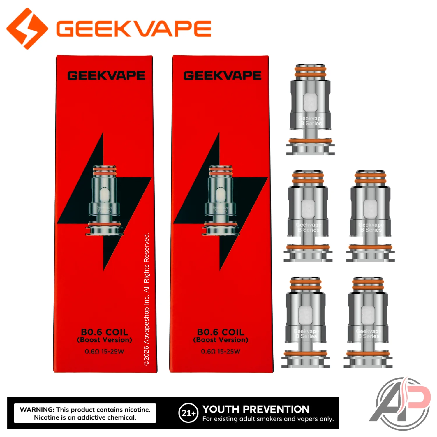 Geek Vape B Replacement Coils 5 Pack - Image 3