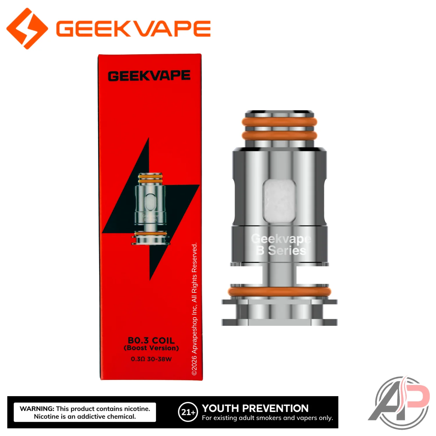 Geek Vape B Replacement Coils 5 Pack - Image 7