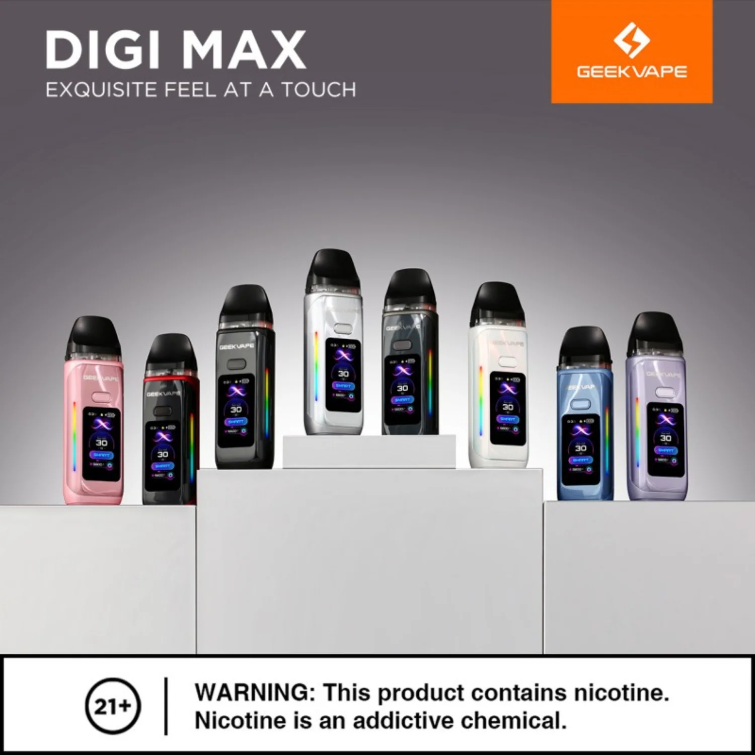 Geek Vape Digi Max 80w Pod System Starter Kit Device - Image 5