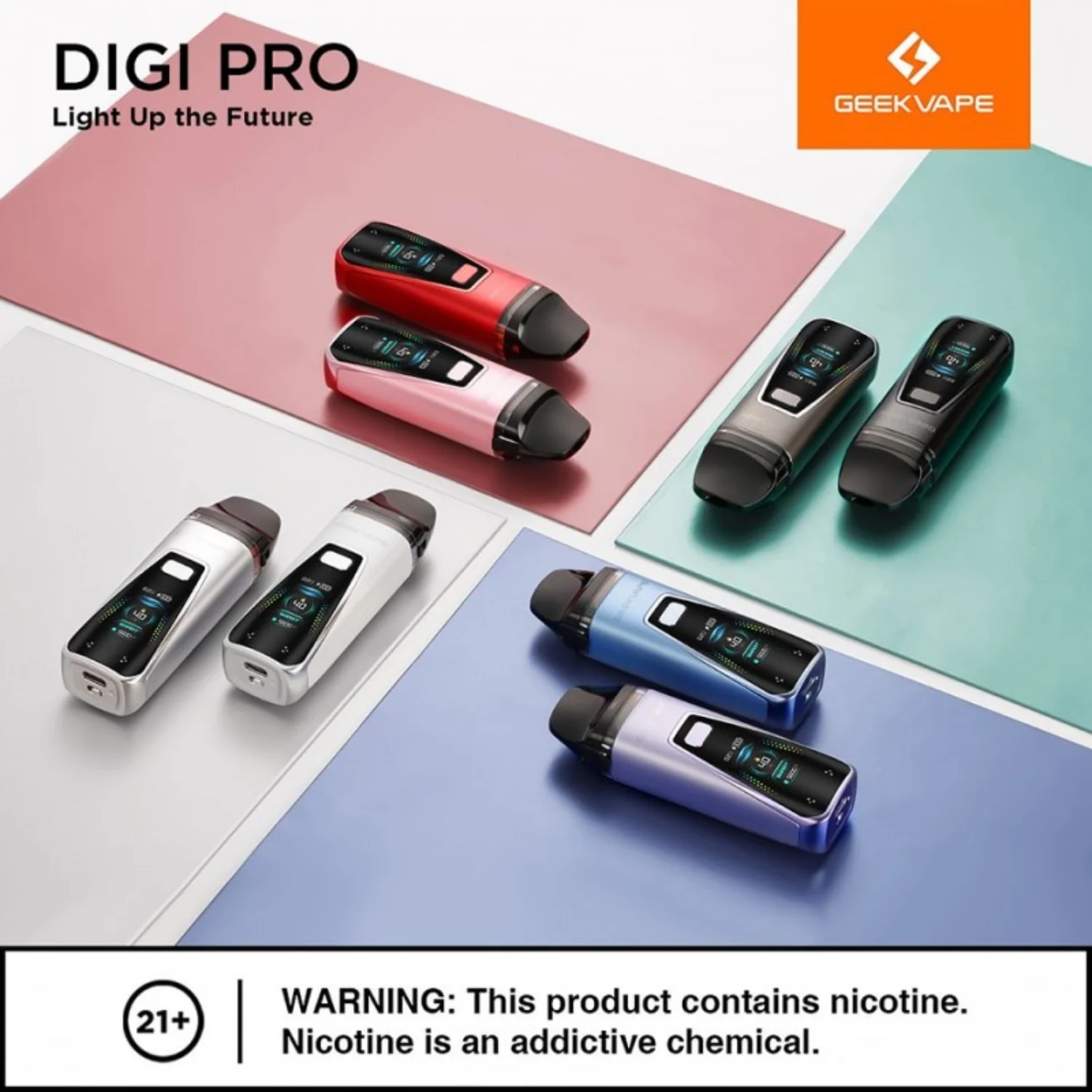Geek Vape Digi Pro 40w Pod System Starter Kit Device - Image 3