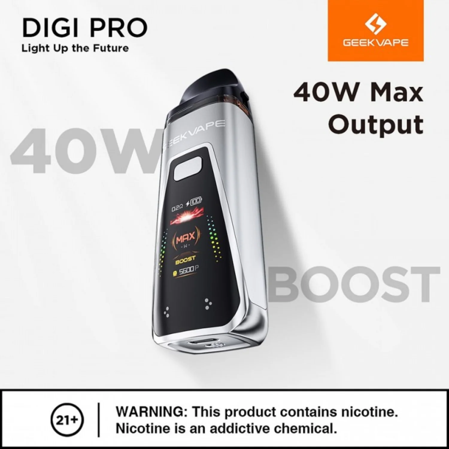 Geek Vape Digi Pro 40w Pod System Starter Kit Device - Image 5