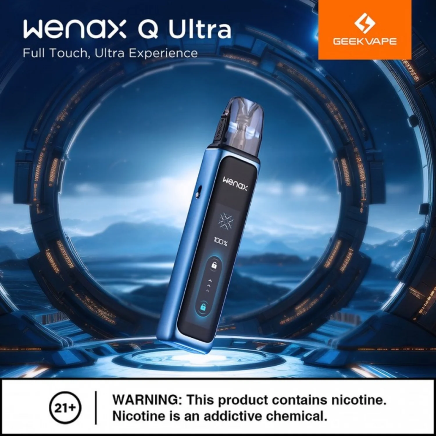 Geek Vape Wenax Q Ultra 30W Pod System Starter Kit Device - Image 3