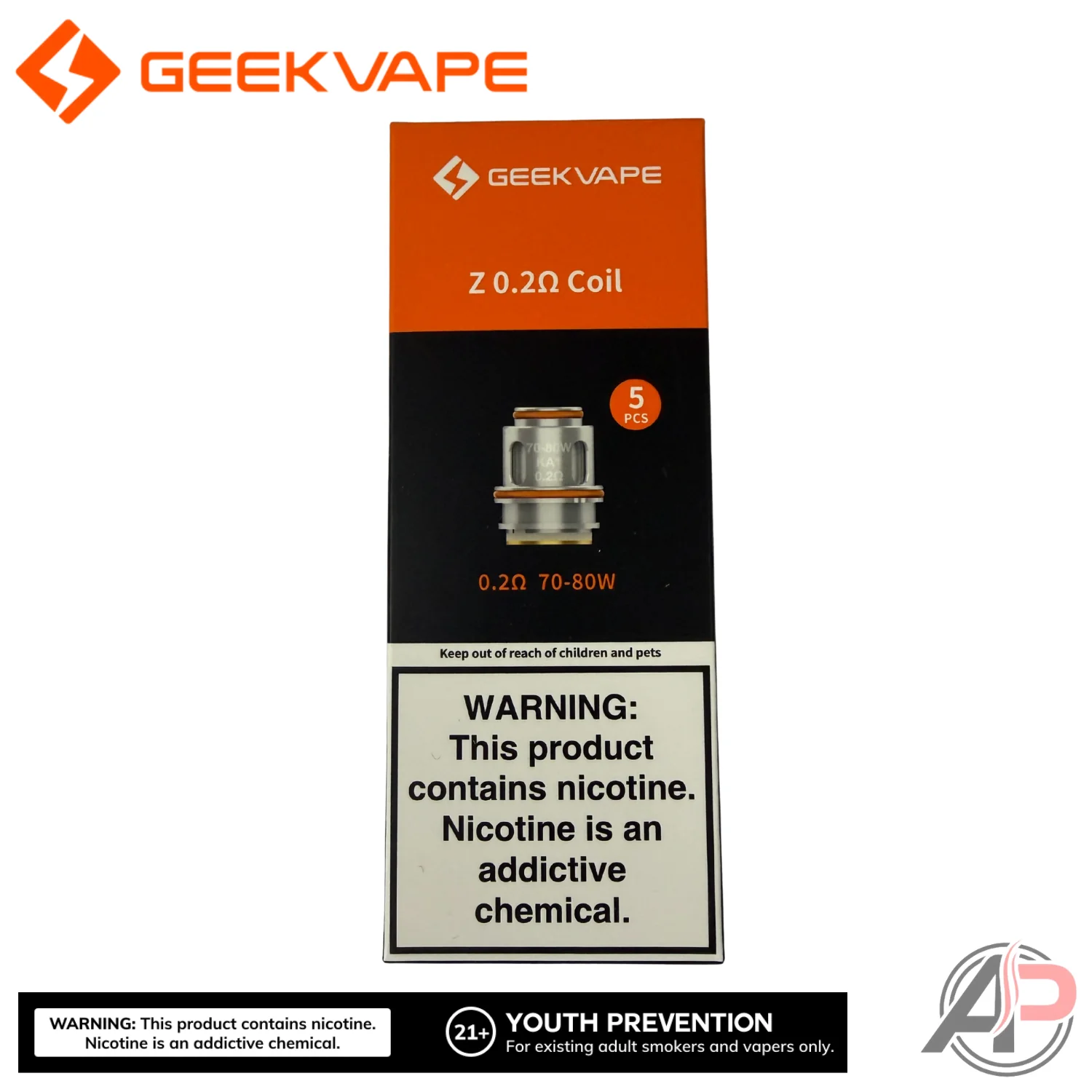 Geek Vape Z Series Replacement Coils 5 Pack - Image 3