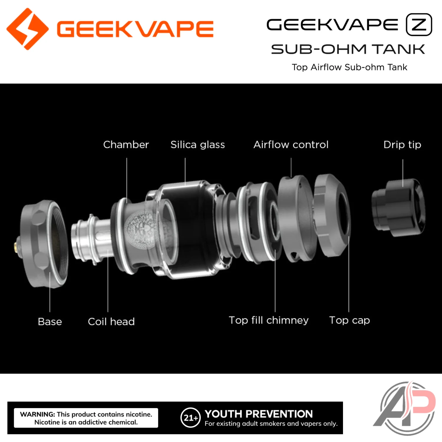 Geek Vape Z Zeus Subohm Tank - Image 11