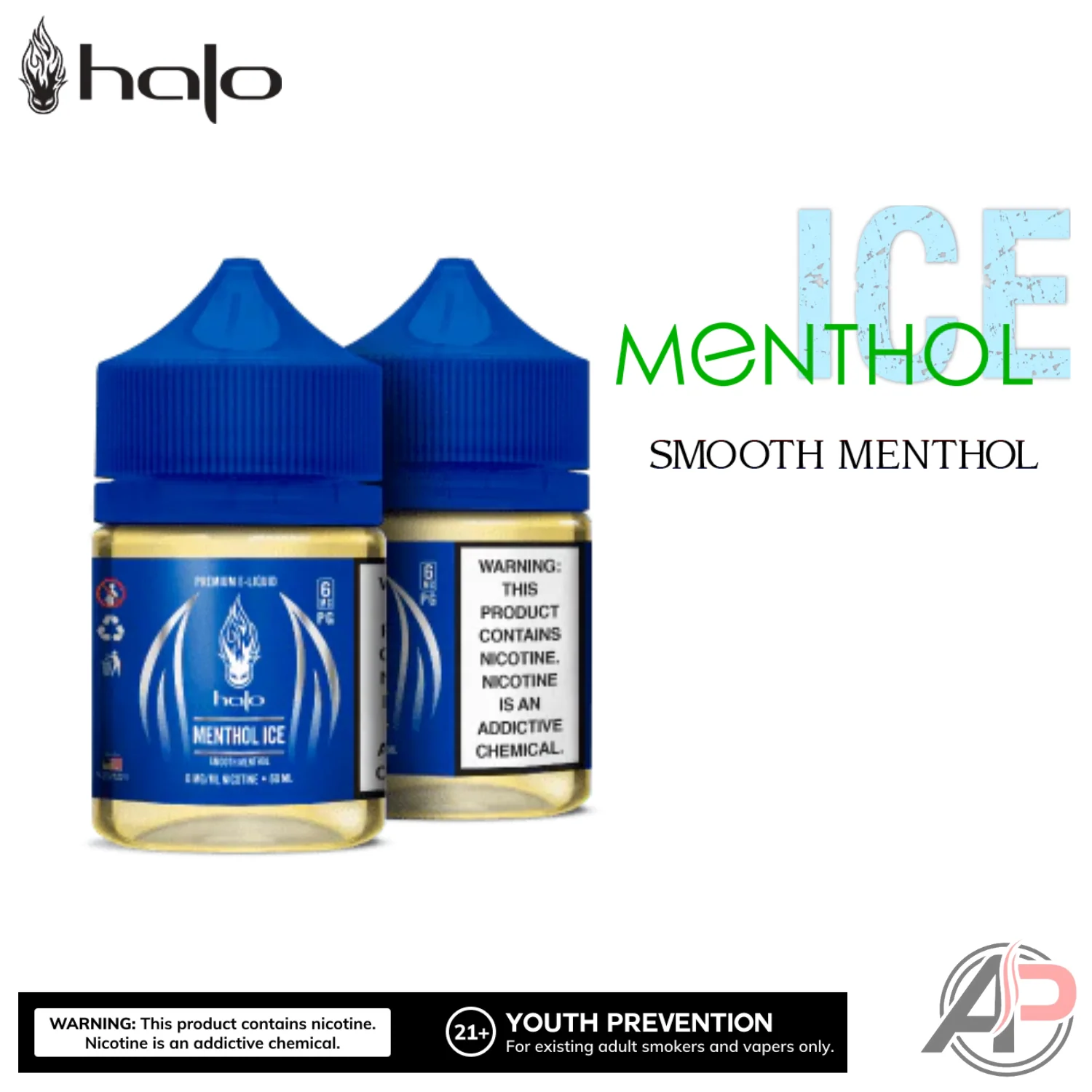 Halo Menthol Ice E-Liquid 60ml - Image 4