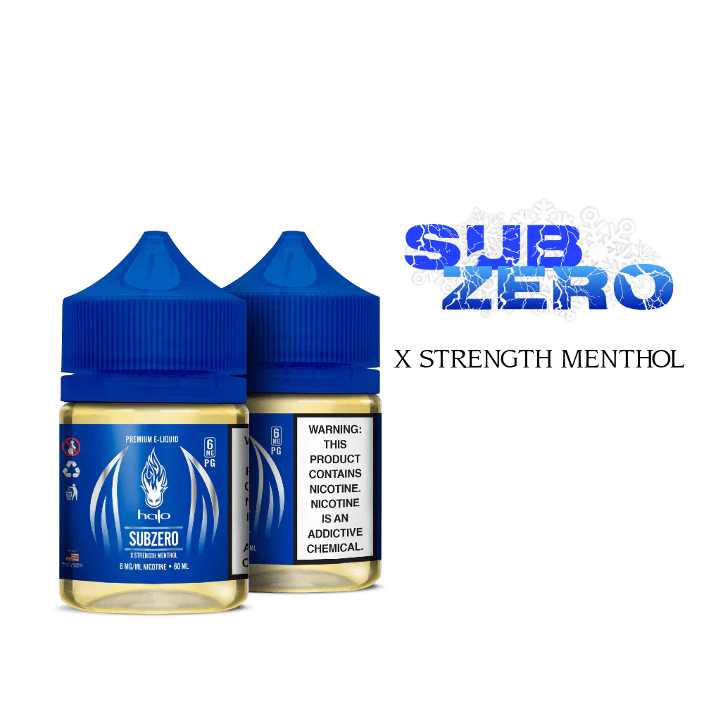 Halo SubZero X Strength Menthol E-Liquid 60ml - Image 9