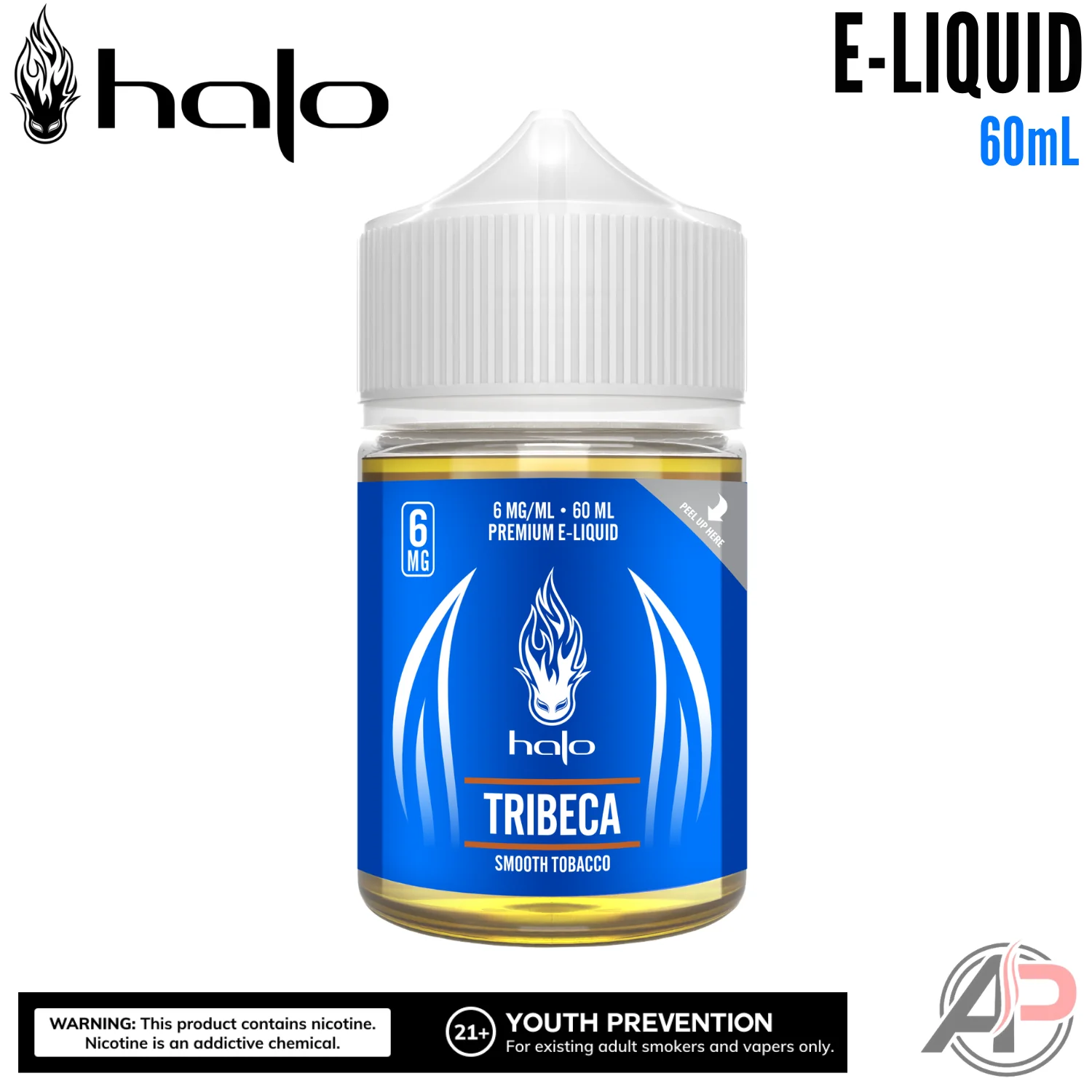 Halo Tribeca Smooth Tobacco E-Liquid 60ml - Image 3