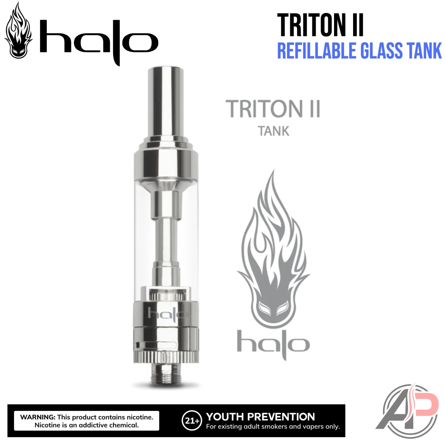 Halo Triton II Glass Tank - Image 3