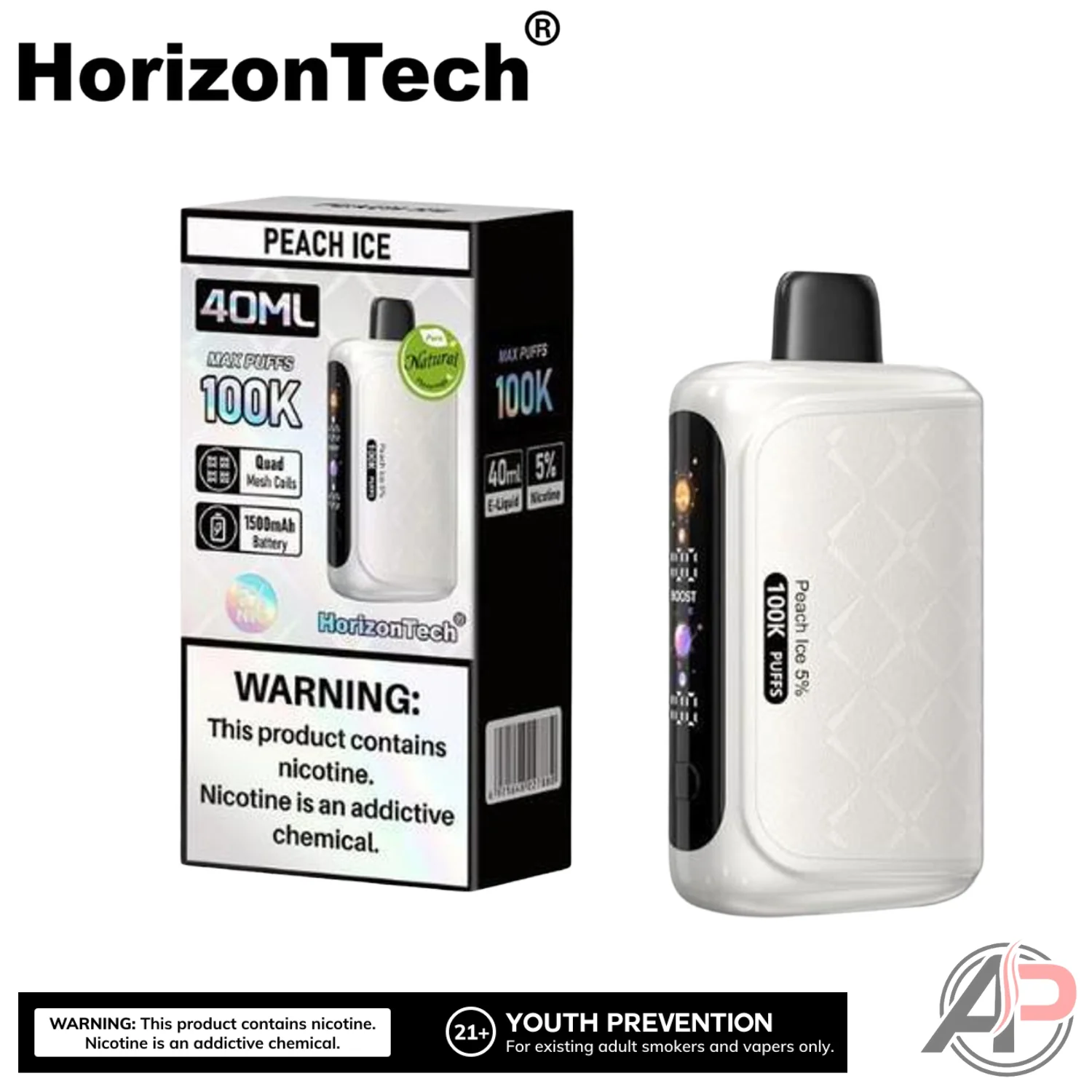 HorizonTech Max 100k Puffs Disposable Vape Device - Image 13